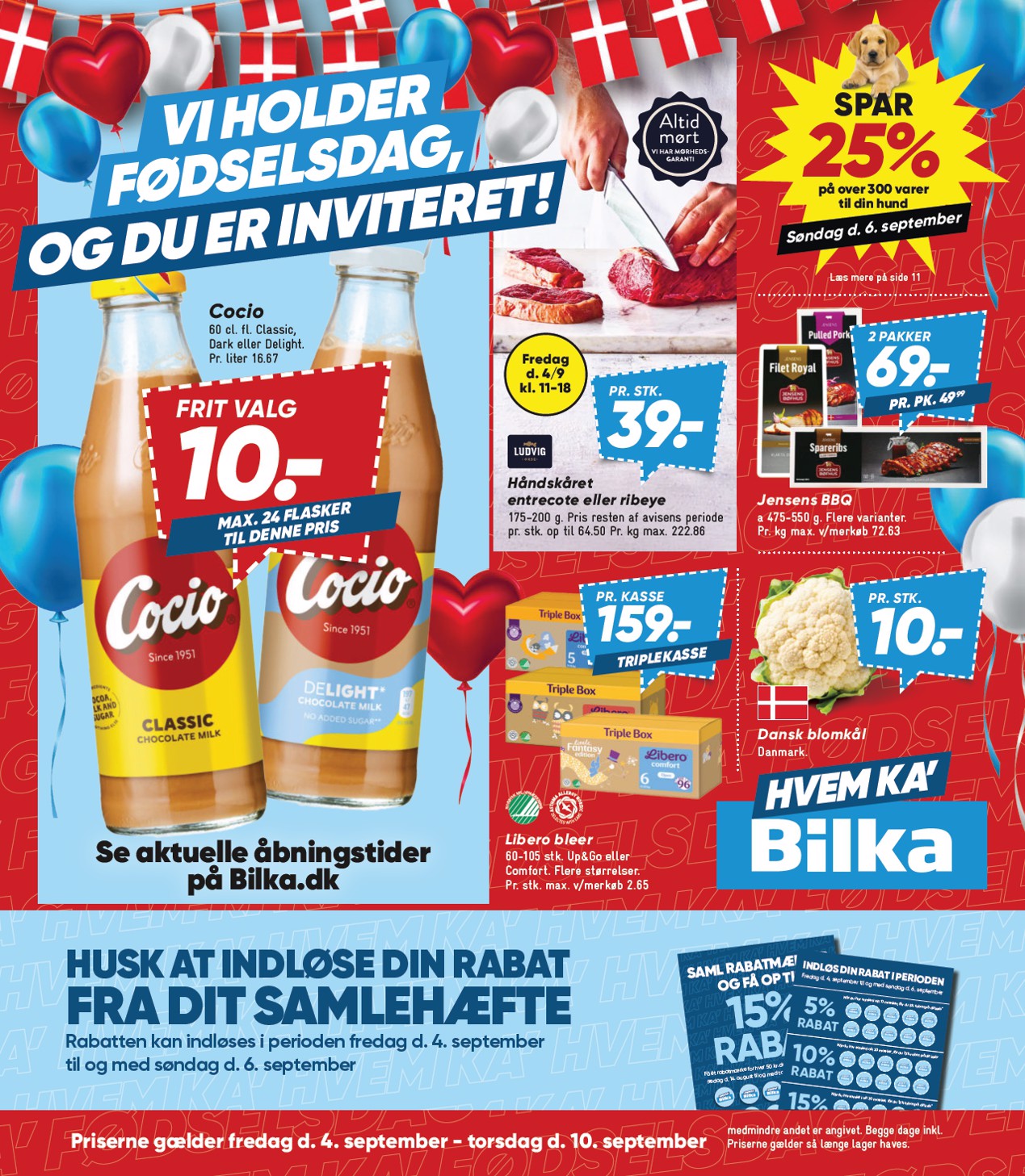 bilka - Bilka tilbudsavis for næste uge fra fredag, 04.09.2026 til torsdag, 10.09.2026 - page: 1