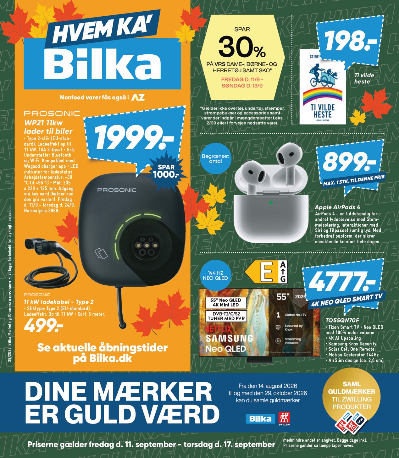 bilka - Bilka - Nonfood tilbudsavis for næste uge fra fredag, 11.09.2026 til torsdag, 17.09.2026