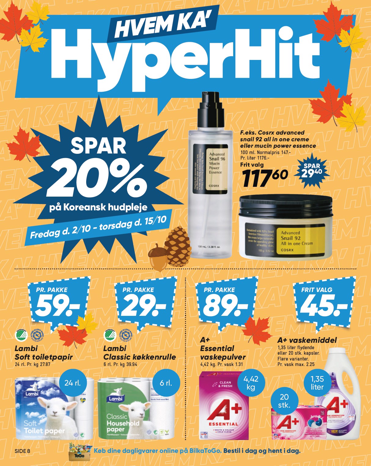 bilka - Bilka tilbudsavis for næste uge fra fredag, 09.10.2026 til torsdag, 15.10.2026 - page: 8