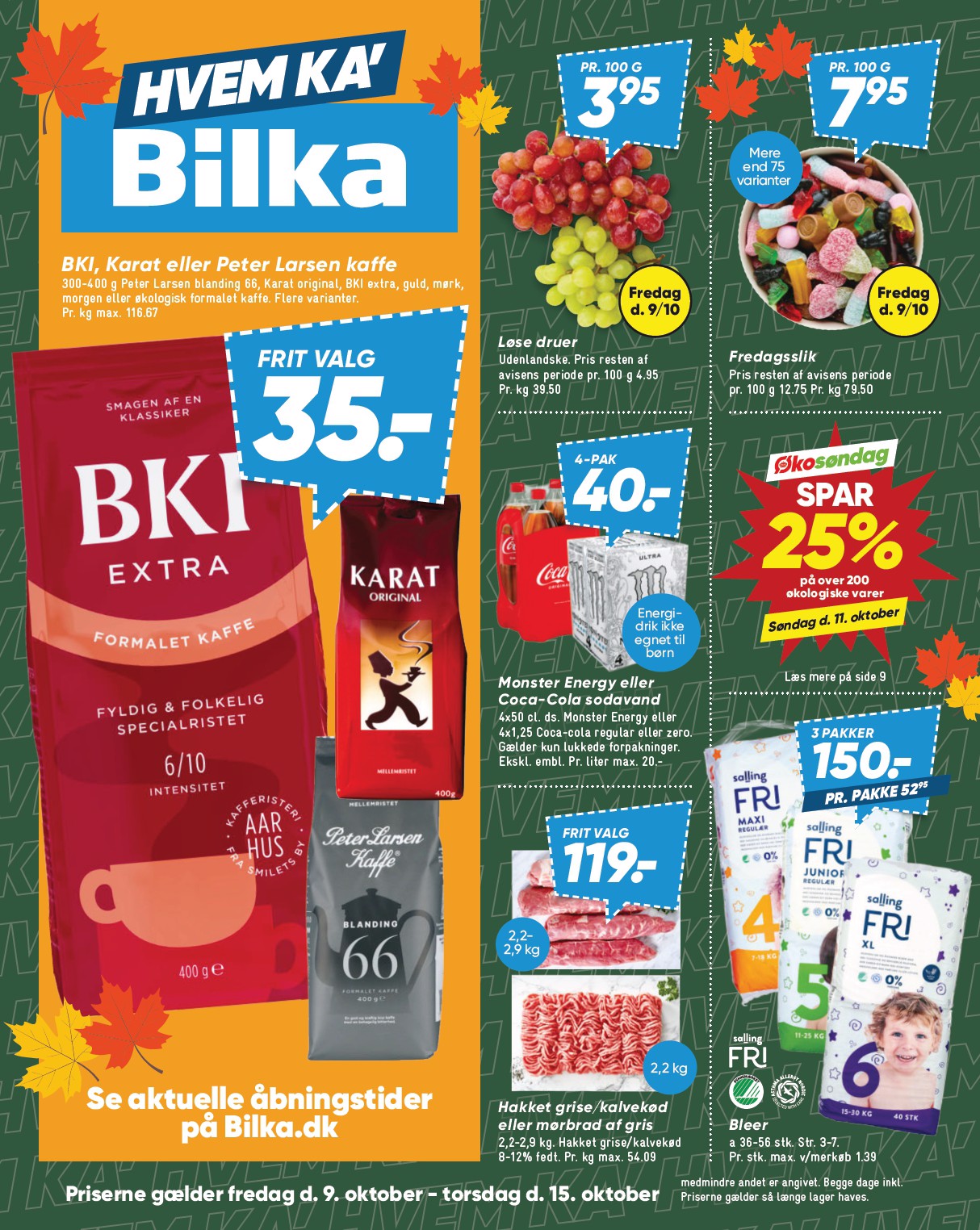 bilka - Bilka tilbudsavis for næste uge fra fredag, 09.10.2026 til torsdag, 15.10.2026