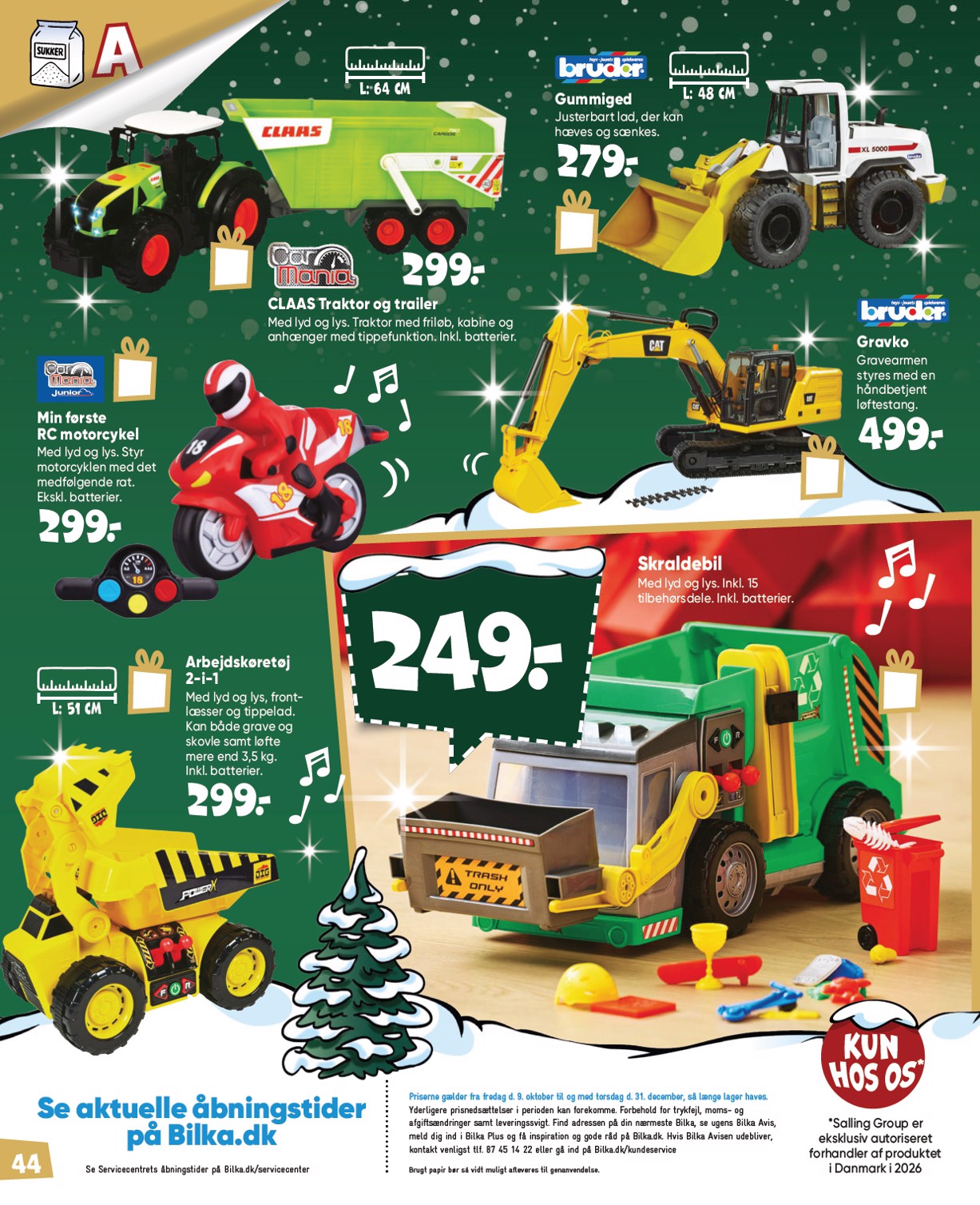 bilka - Aktuel Bilka - Billies bedste legetøjskatalog tilbudsavis fra fredag, 09.10.2026 til torsdag, 31.12.2026 - page: 44