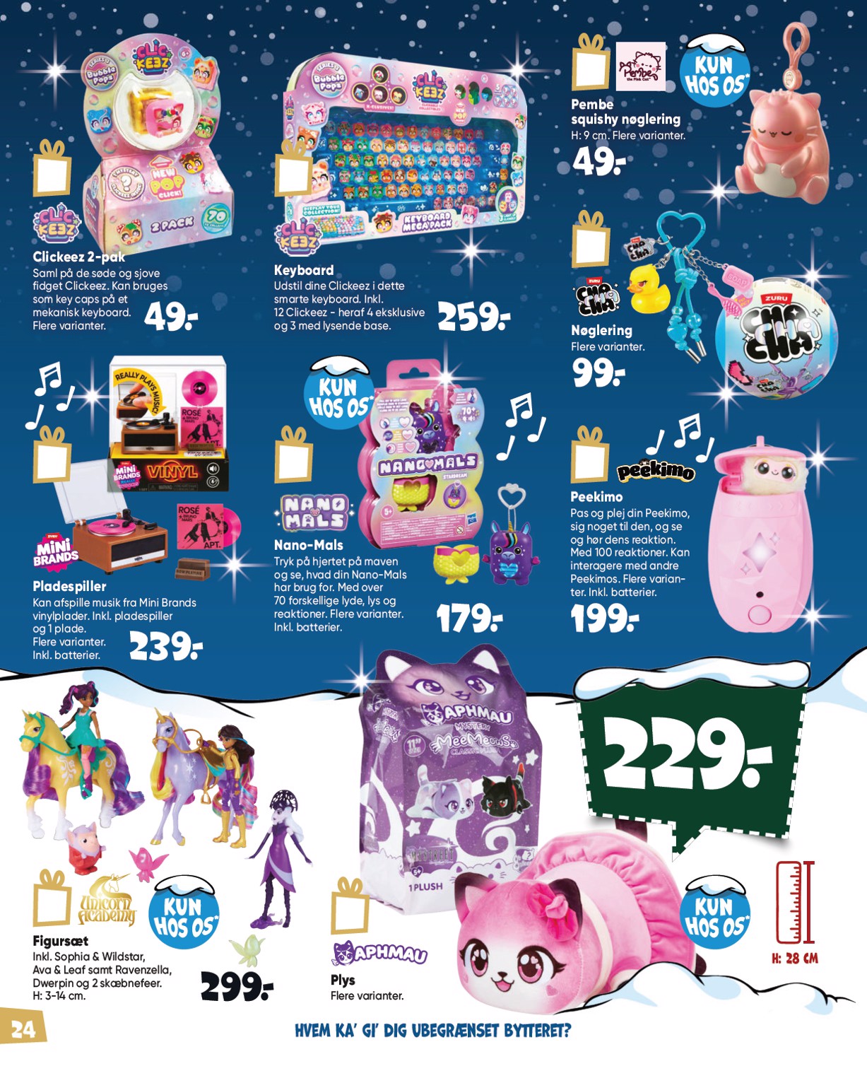 bilka - Aktuel Bilka - Billies bedste legetøjskatalog tilbudsavis fra fredag, 09.10.2026 til torsdag, 31.12.2026 - page: 24