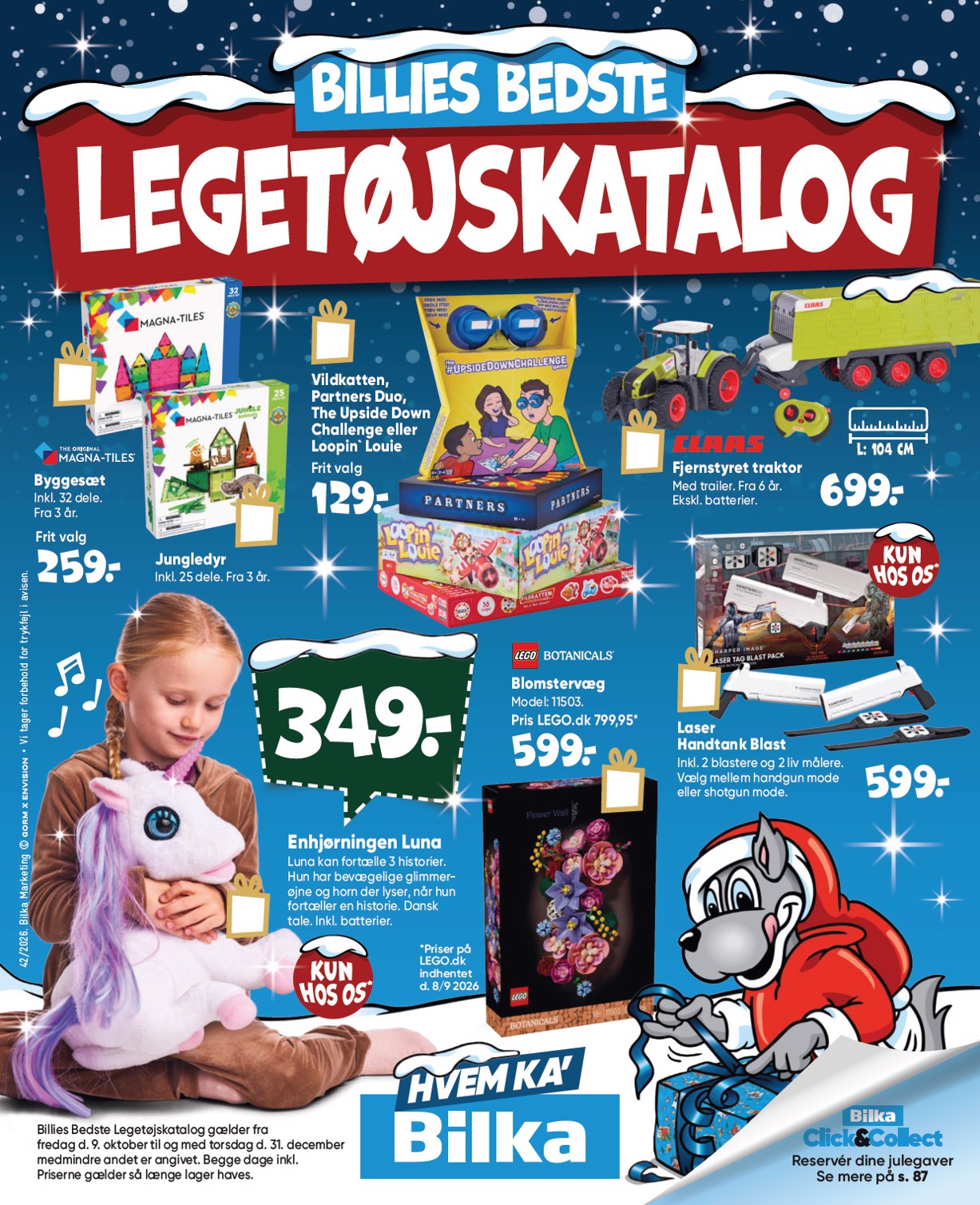 bilka - Aktuel Bilka - Billies bedste legetøjskatalog tilbudsavis fra fredag, 09.10.2026 til torsdag, 31.12.2026 - page: 94