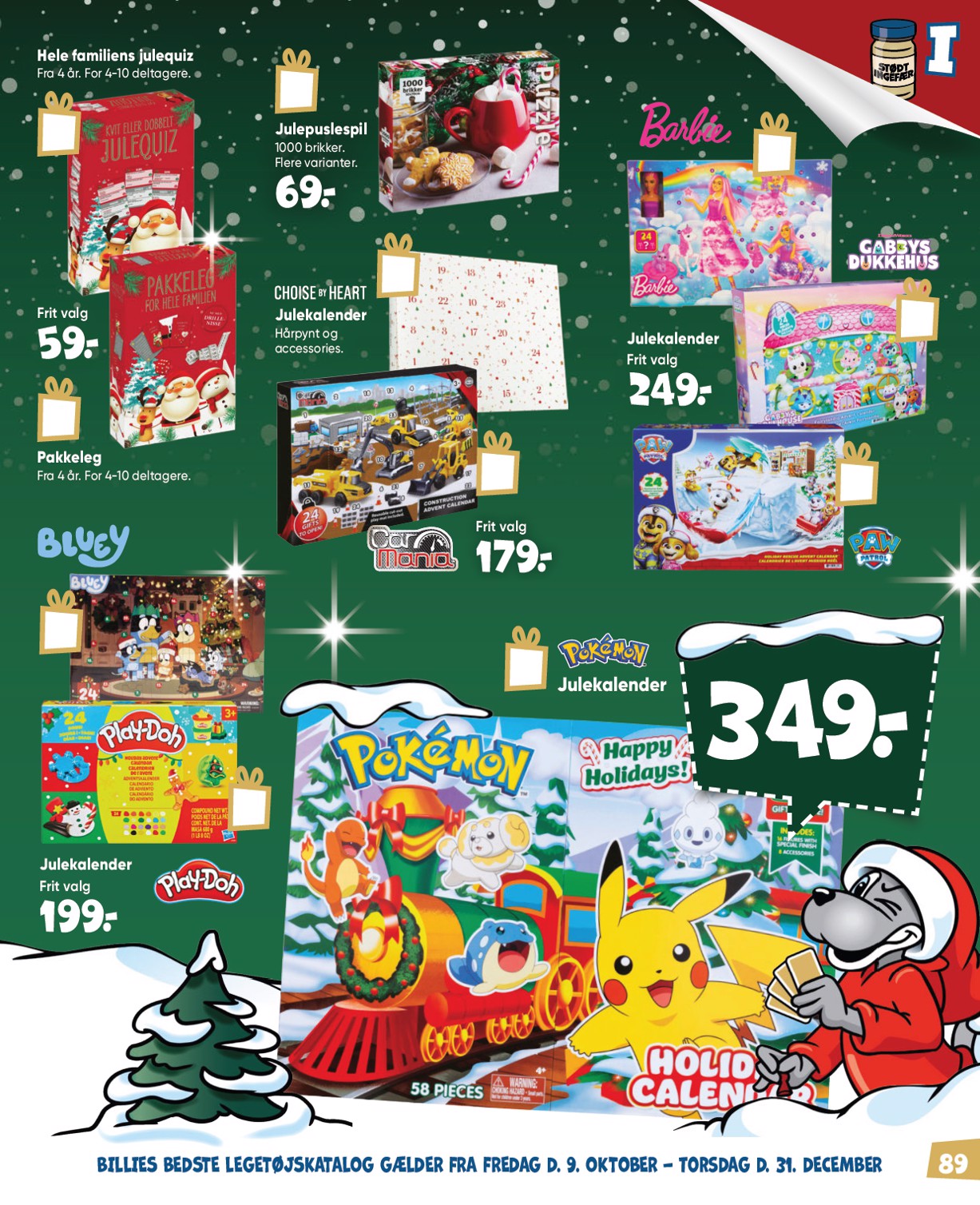 bilka - Aktuel Bilka - Billies bedste legetøjskatalog tilbudsavis fra fredag, 09.10.2026 til torsdag, 31.12.2026 - page: 91