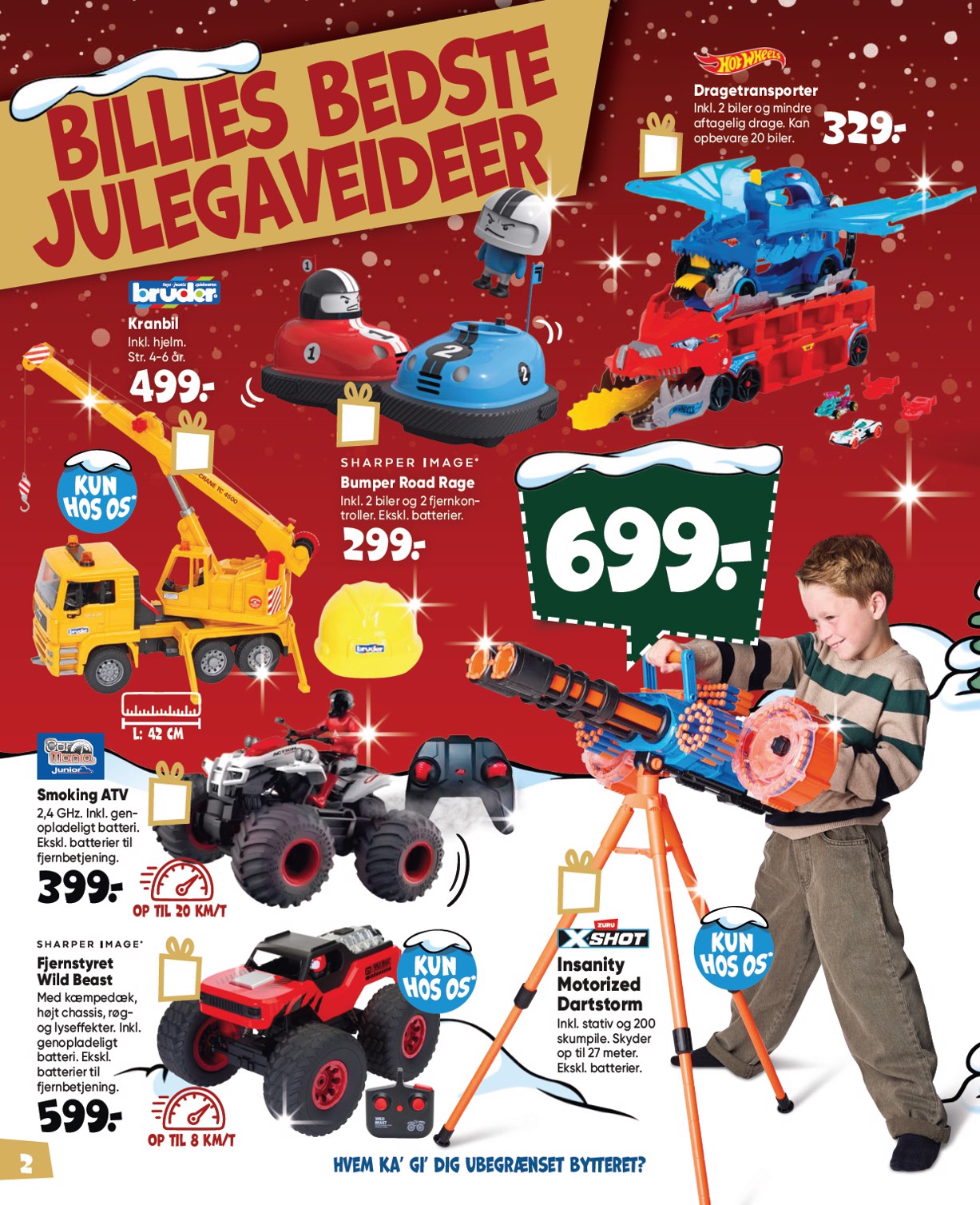 bilka - Aktuel Bilka - Billies bedste legetøjskatalog tilbudsavis fra fredag, 09.10.2026 til torsdag, 31.12.2026 - page: 2