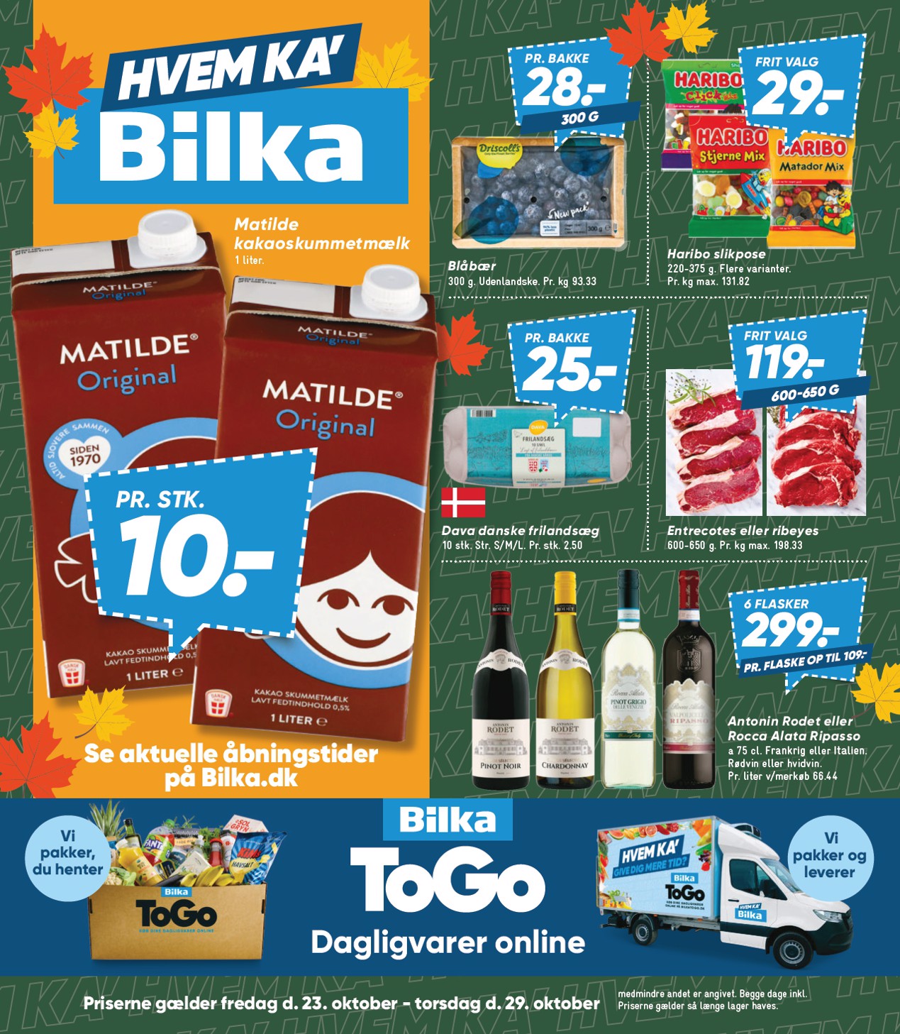 bilka - Bilka tilbudsavis for næste uge fra fredag, 23.10.2026 til torsdag, 29.10.2026