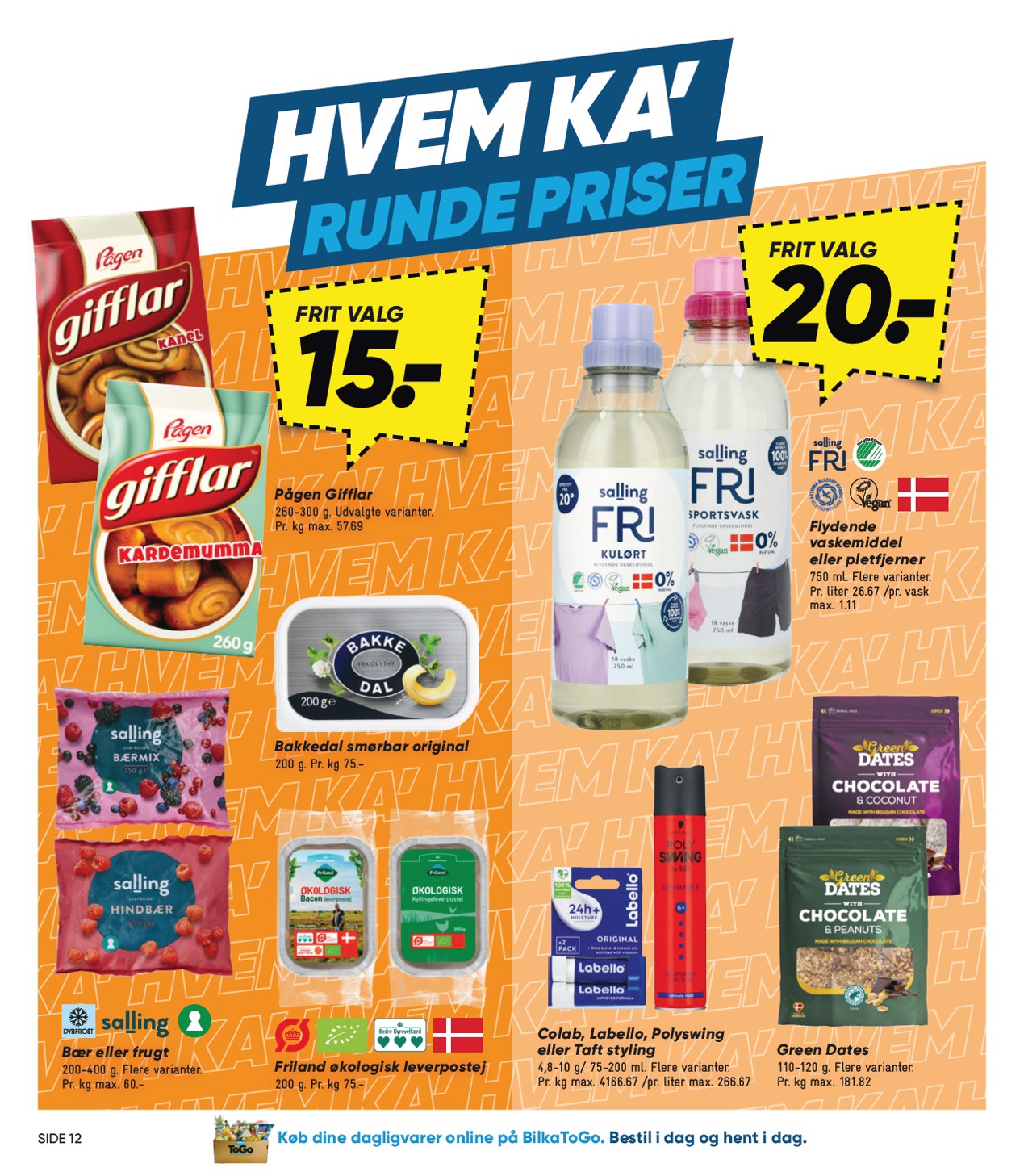 bilka - Bilka tilbudsavis for næste uge fra fredag, 23.10.2026 til torsdag, 29.10.2026 - page: 12
