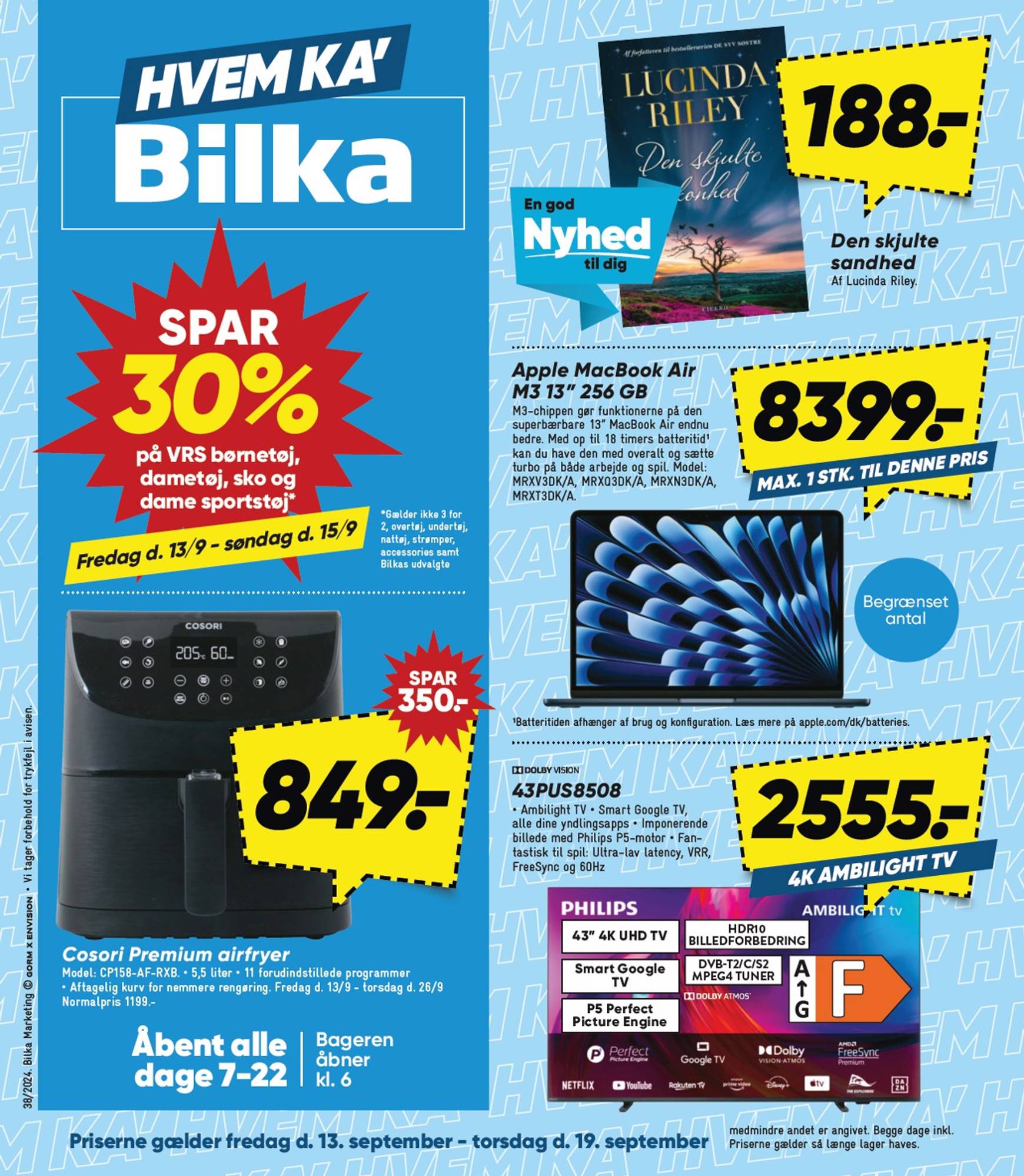 bilka - Nyeste Bilka-tilbudsavis gyldig fra 13.09. - 19.09. - page: 1