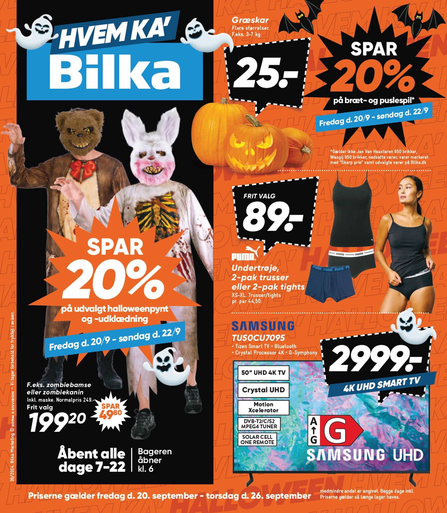 bilka - Nyeste Bilka-tilbudsavis gyldig fra 20.09. - 26.09. - page: 1