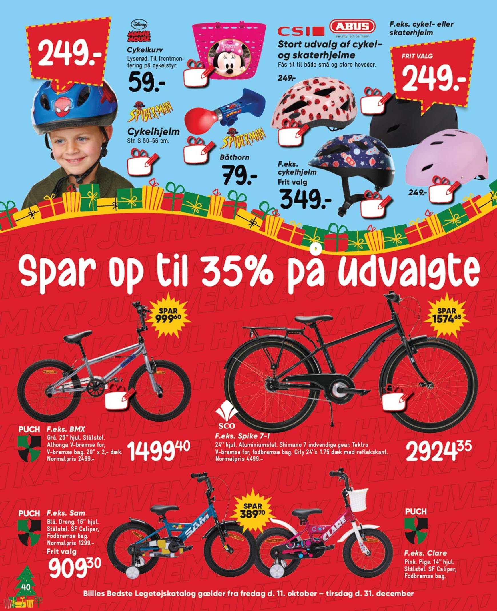 bilka - Bilka - Legetøjs katalog tilbudsavis gyldig fra 11.10. - 31.12. - page: 40