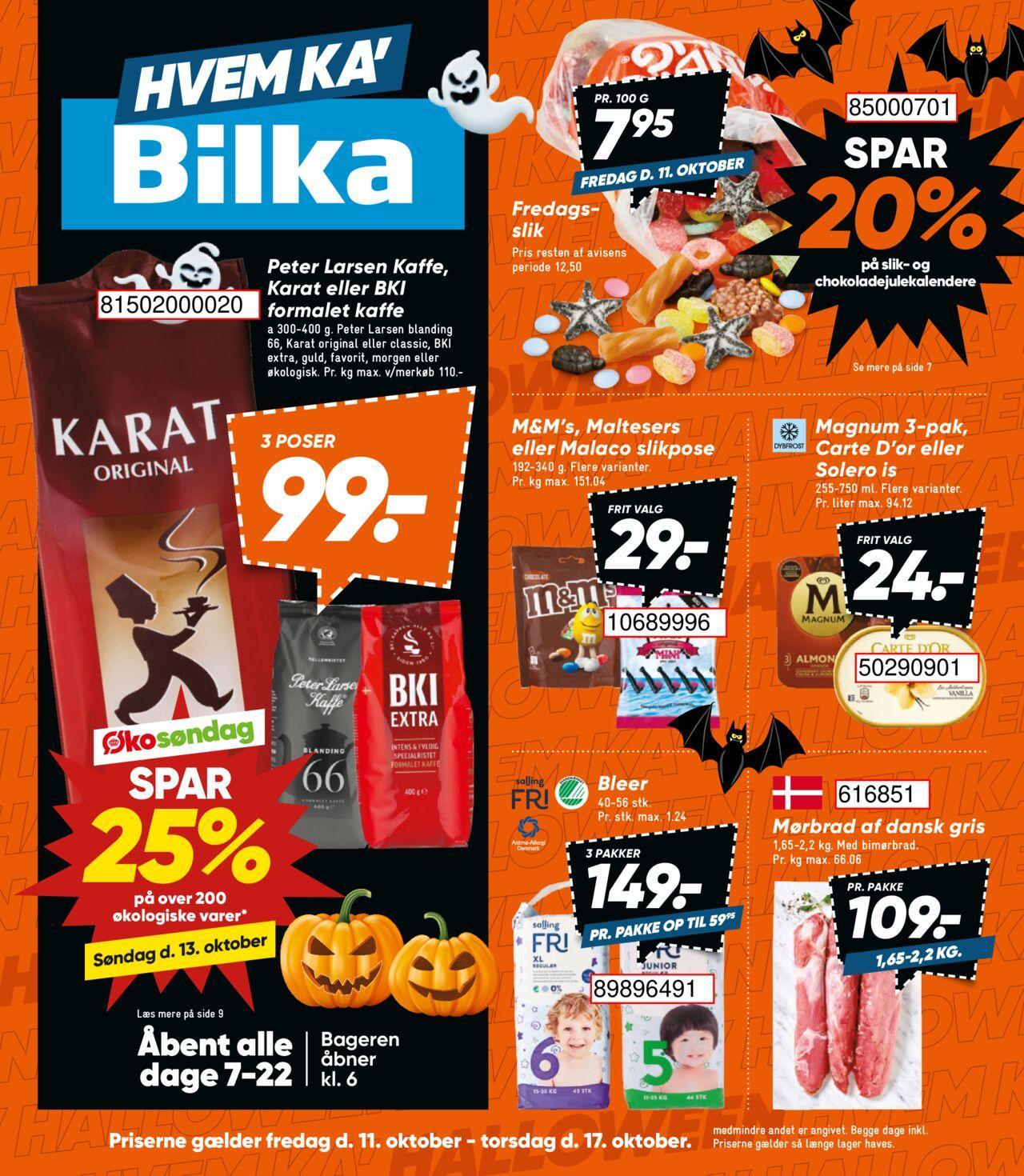 bilka - Bilka - Tilbudsavis 11/10/2024 - 17/10/2024 - page: 1