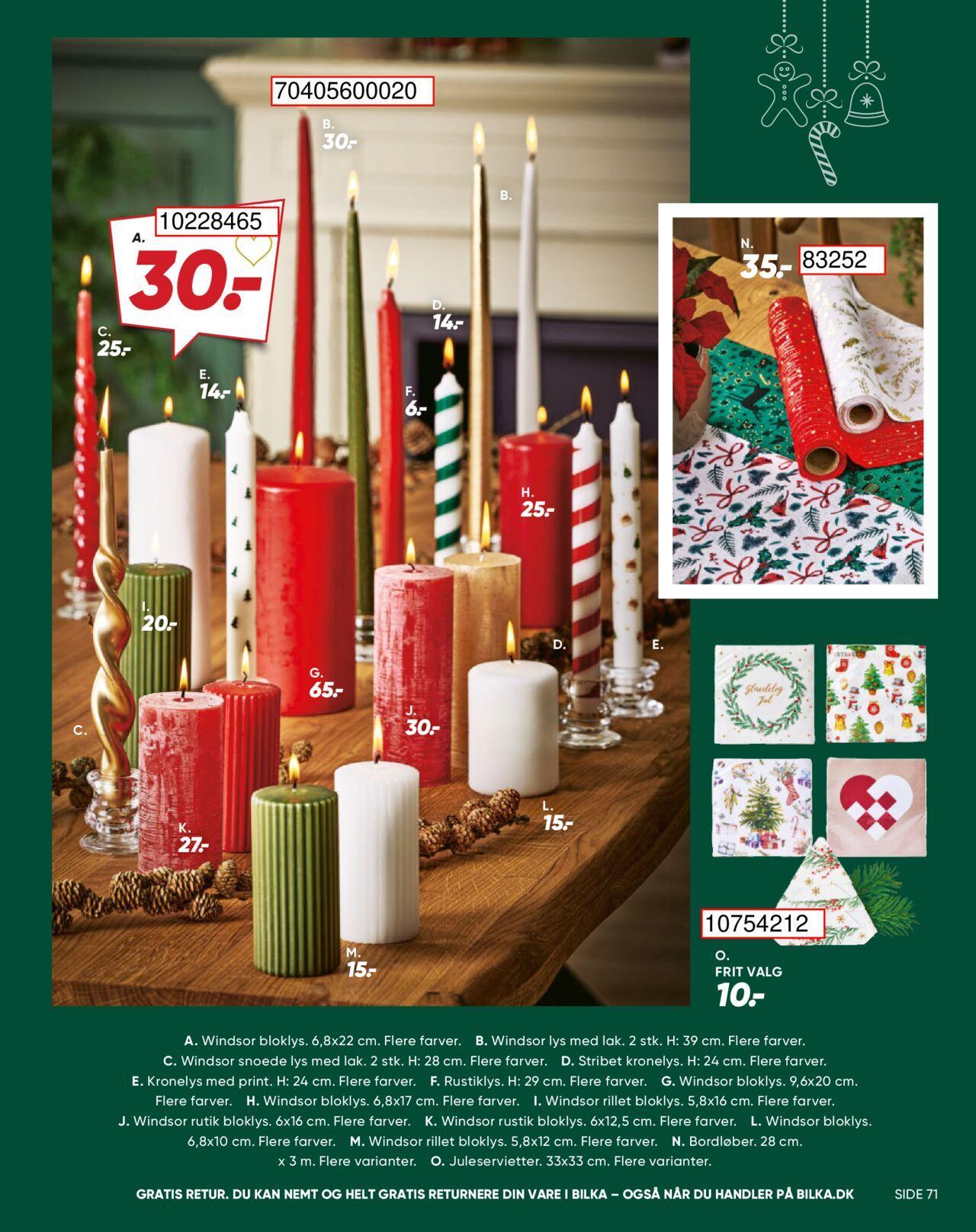 bilka - Bilka - Julekataloget 01/11/2024 - 23/12/2024 - page: 71