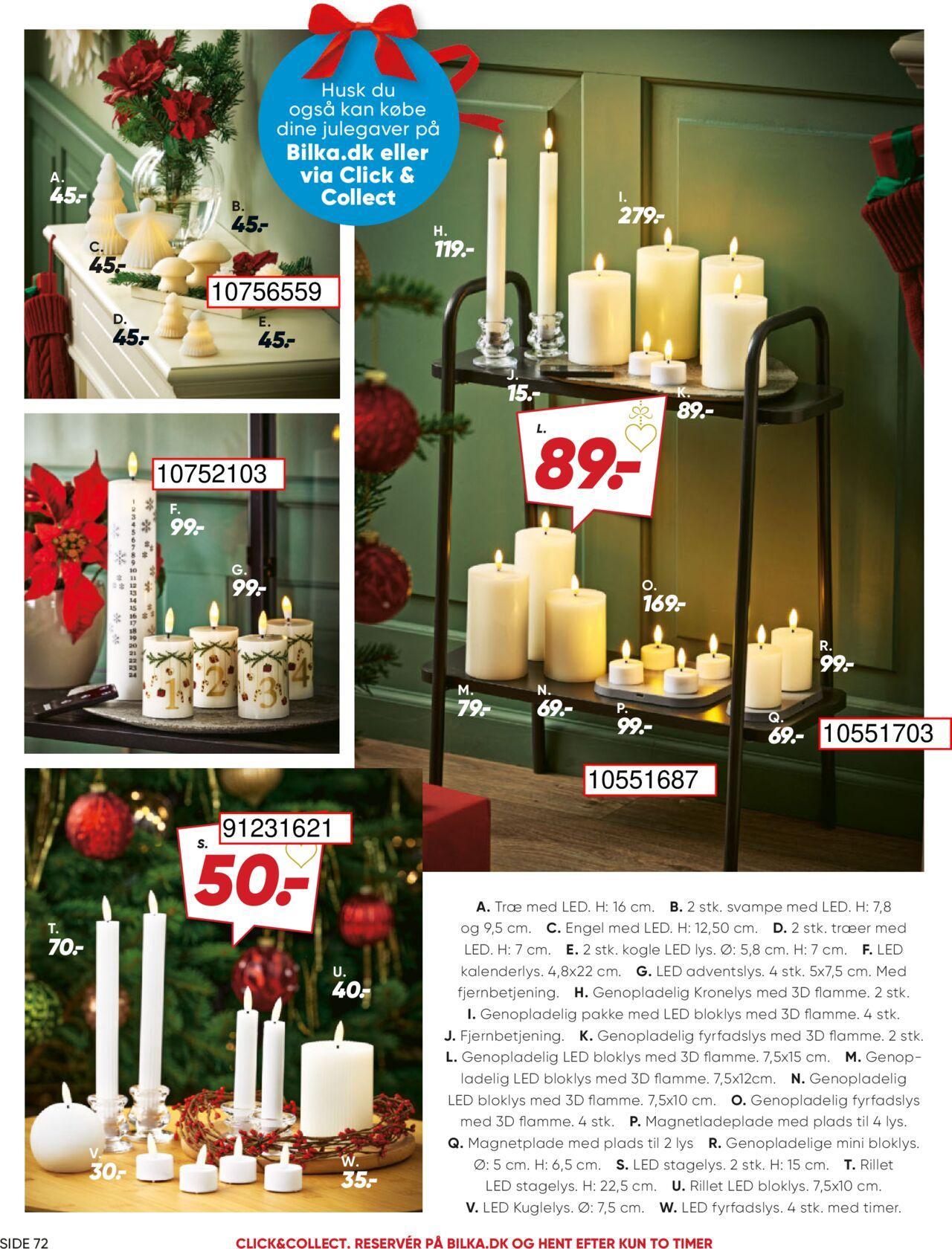 bilka - Bilka - Julekataloget 01/11/2024 - 23/12/2024 - page: 72