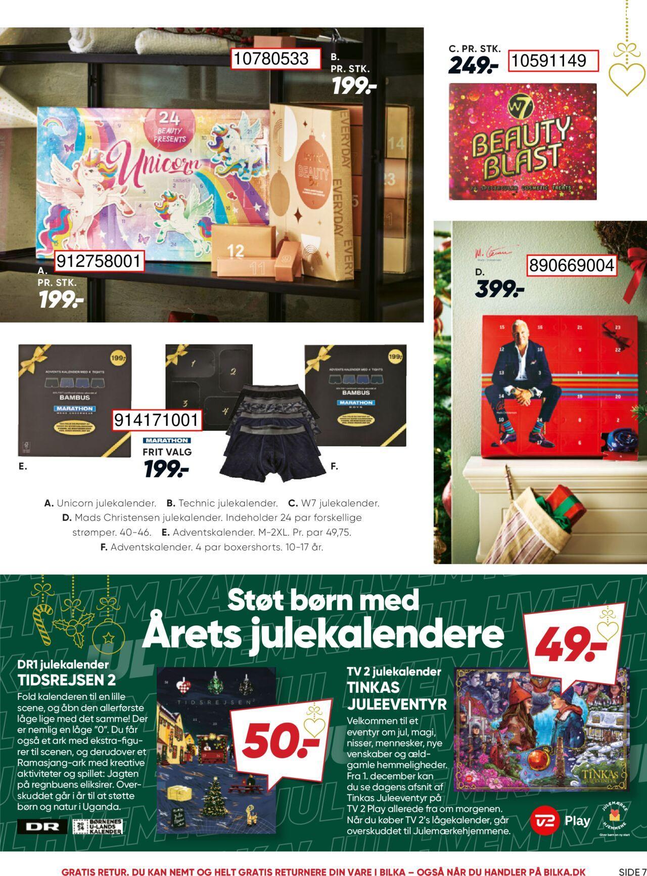 bilka - Bilka - Julekataloget 01/11/2024 - 23/12/2024 - page: 7