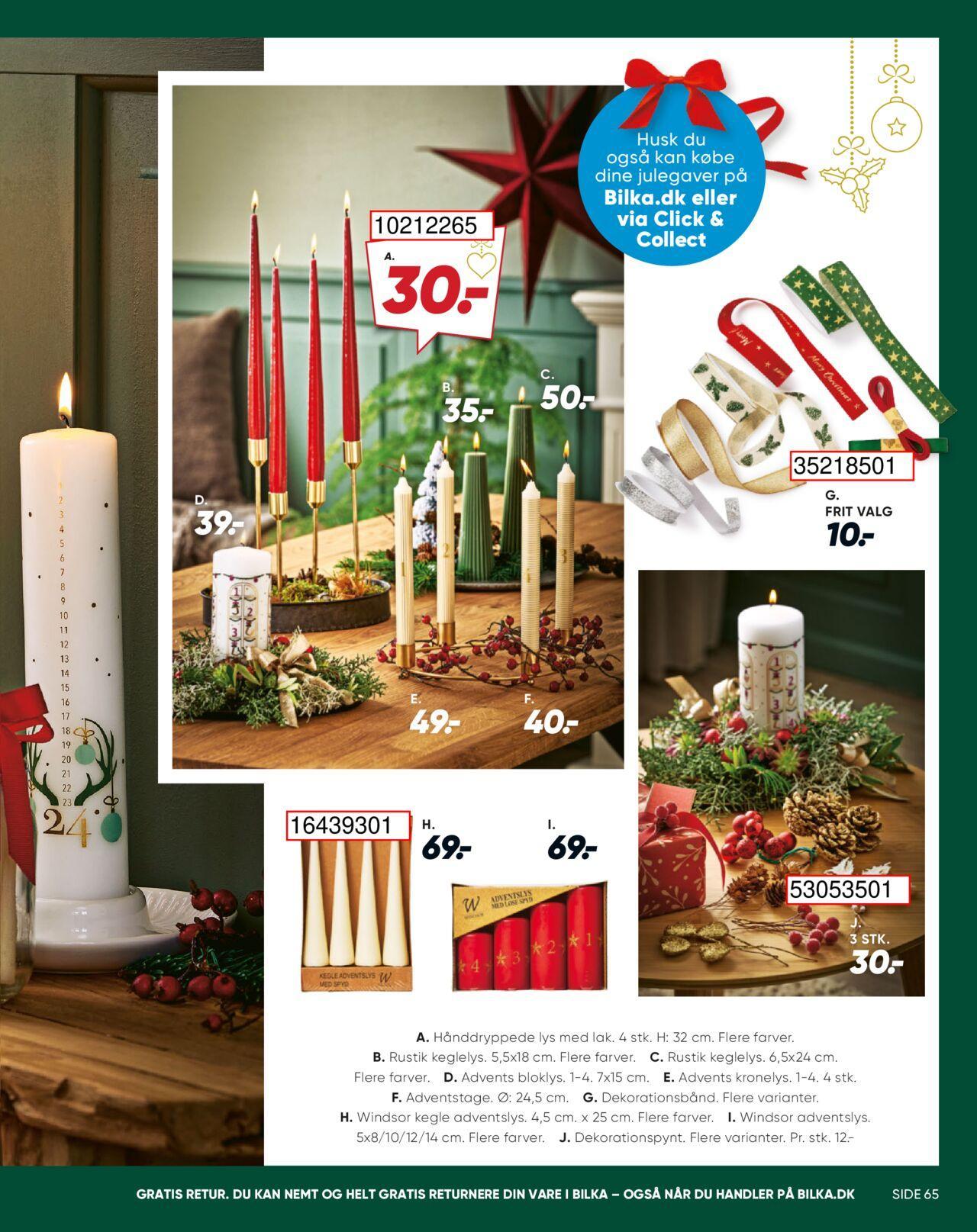 bilka - Bilka - Julekataloget 01/11/2024 - 23/12/2024 - page: 65