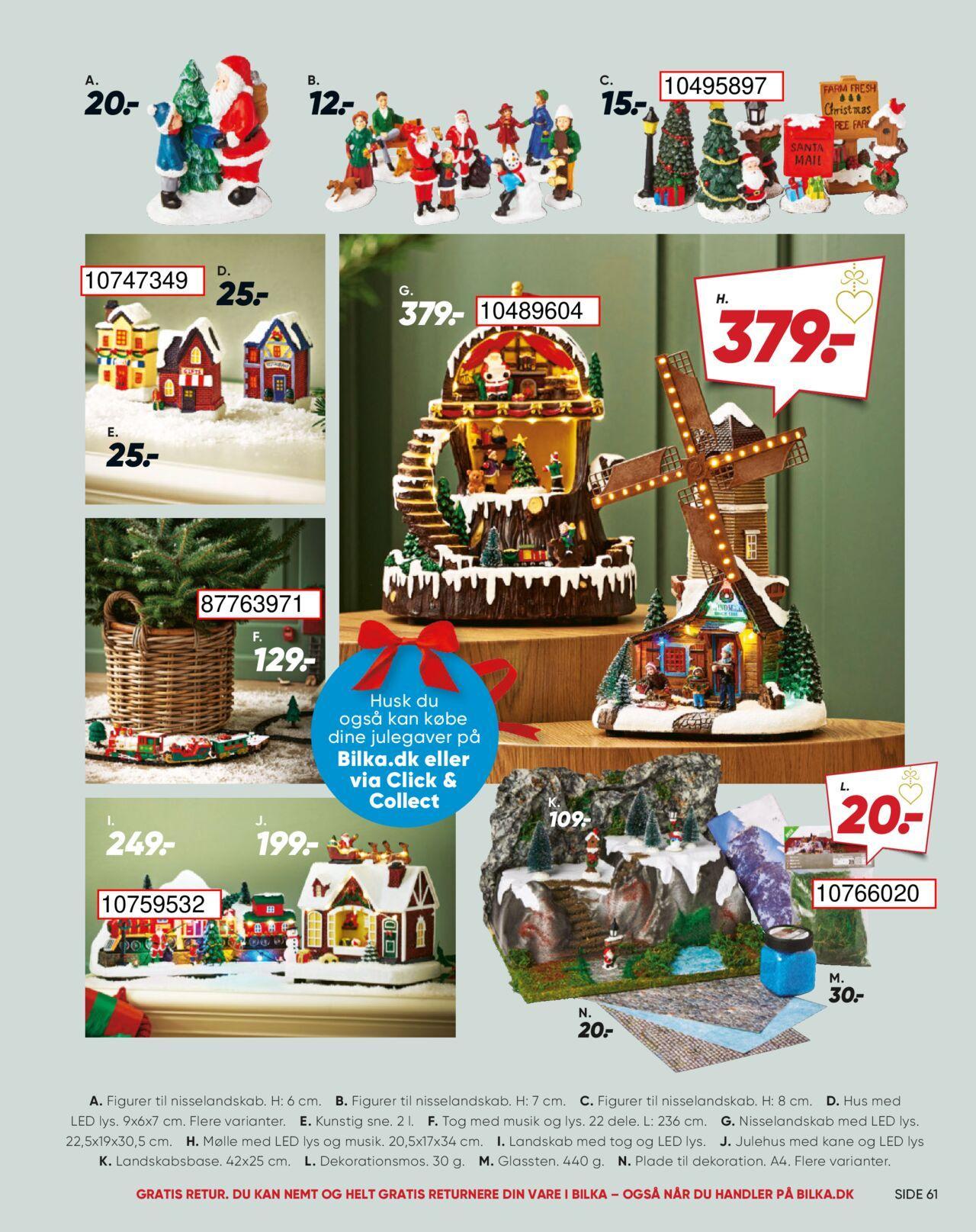 bilka - Bilka - Julekataloget 01/11/2024 - 23/12/2024 - page: 61