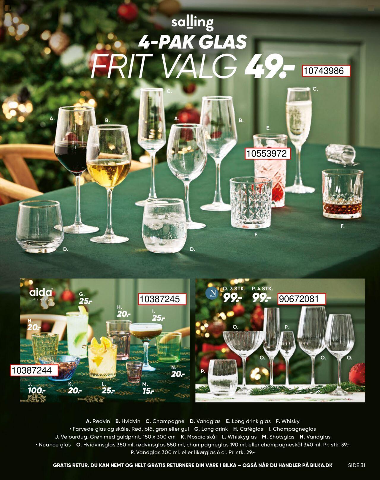 bilka - Bilka - Julekataloget 01/11/2024 - 23/12/2024 - page: 31