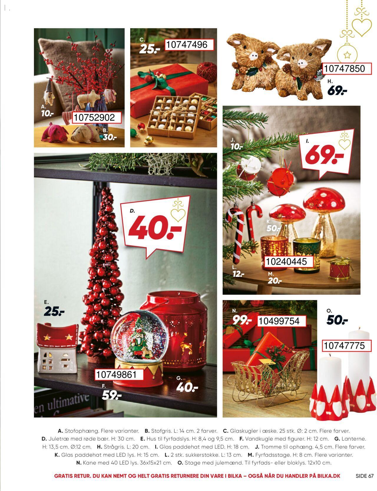 bilka - Bilka - Julekataloget 01/11/2024 - 23/12/2024 - page: 67