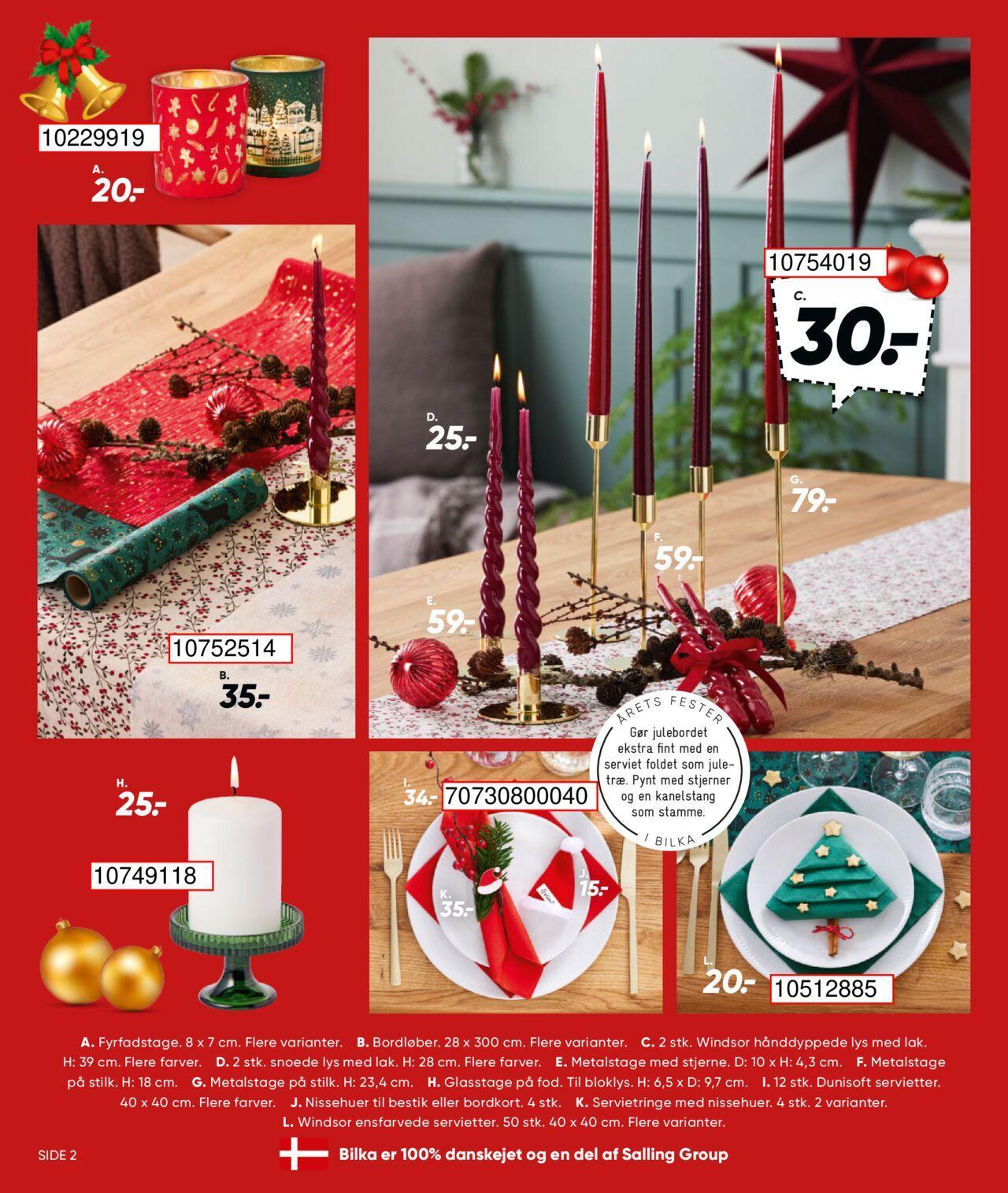 bilka - Bilka - Festkatalog jul 23/10/2024 - 23/12/2024 - page: 2