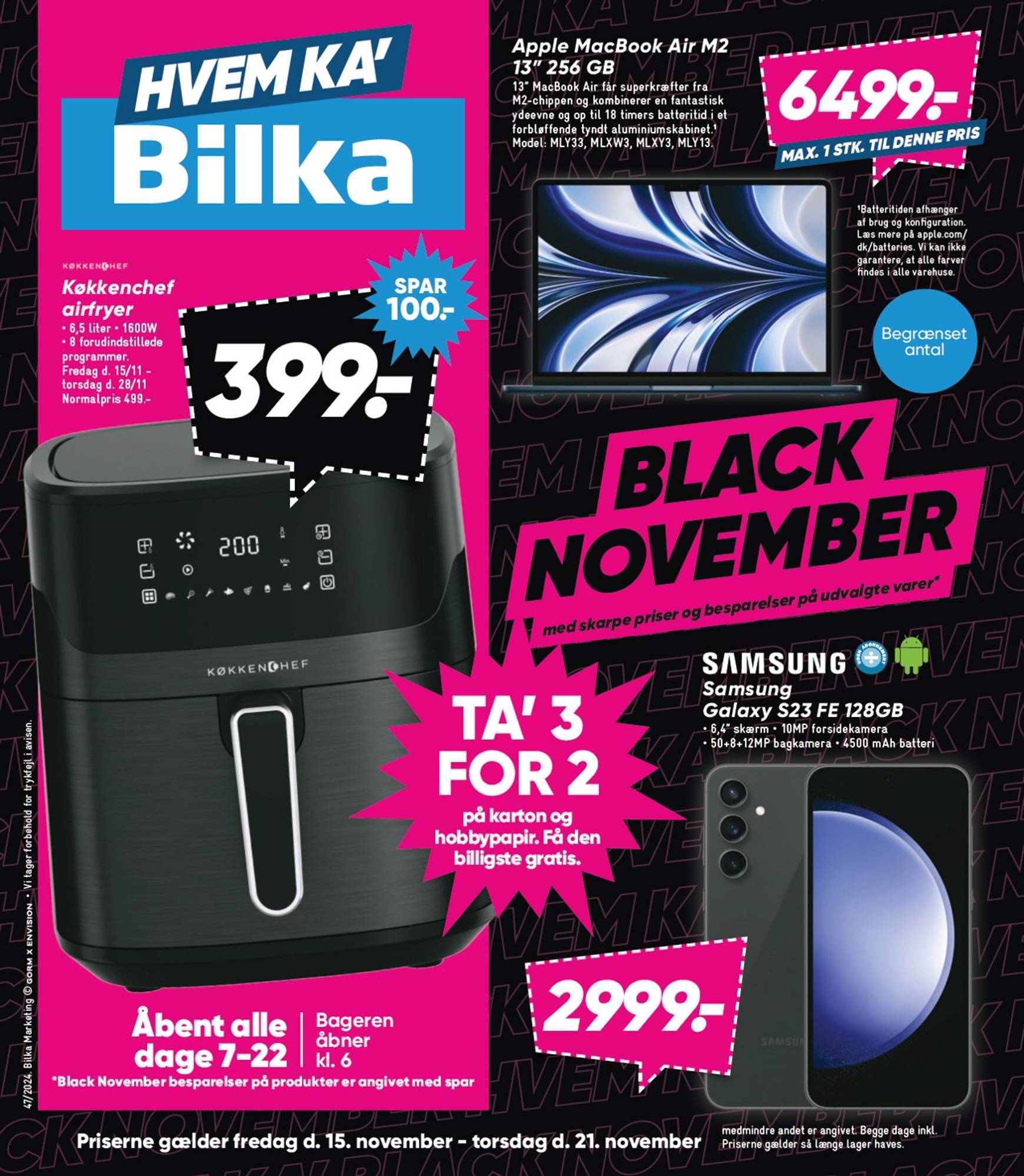 bilka - Bilka tilbudsavis gyldig fra 15.11. - 21.11.