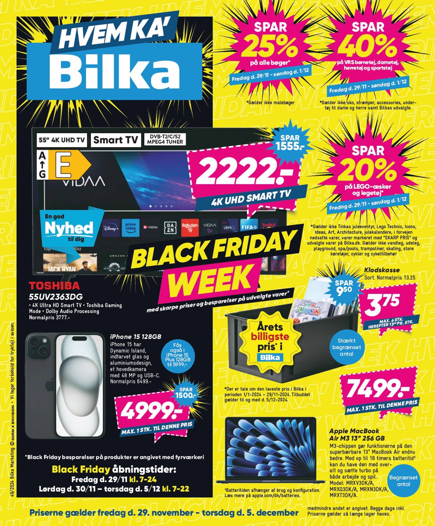 bilka - Bilka tilbudsavis gyldig fra 29.11. - 05.12.