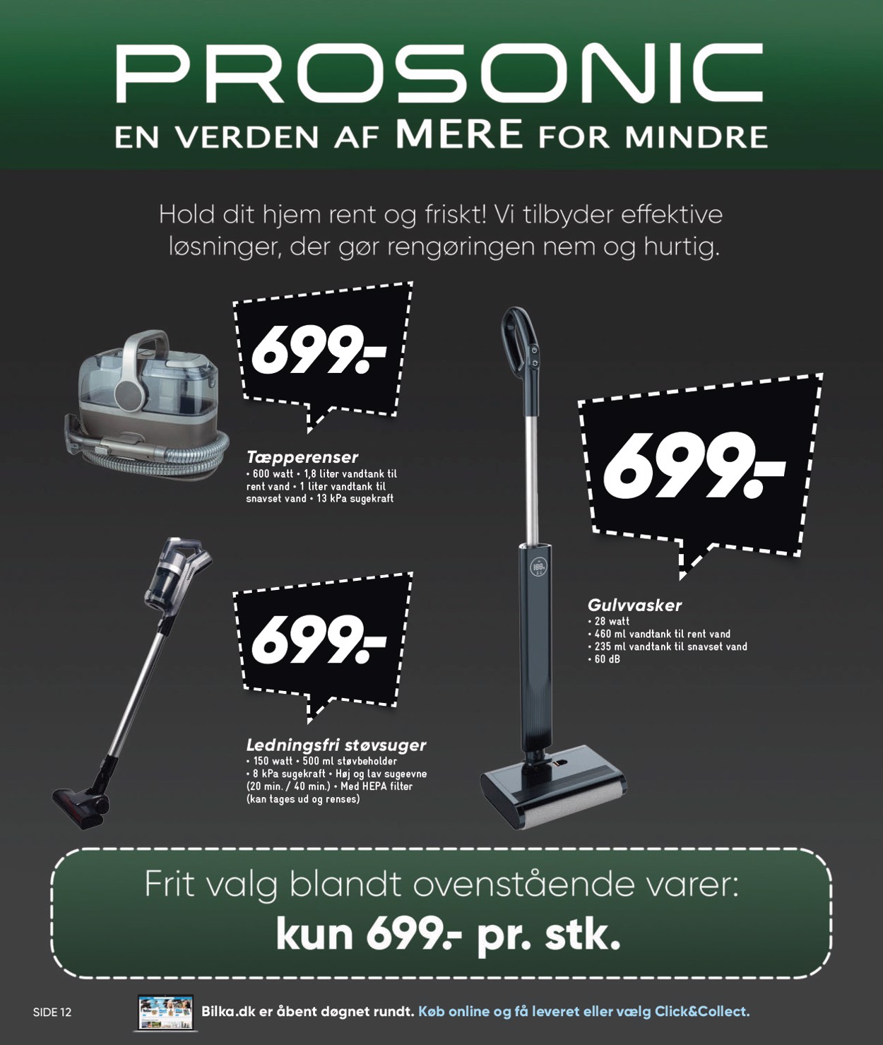 bilka - Bilka - Prosonic tilbudsavis gyldig fra 13.12. - 01.05. - page: 12