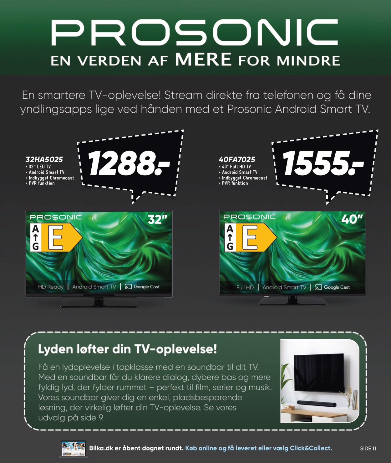 bilka - Bilka - Prosonic tilbudsavis gyldig fra 13.12. - 01.05. - page: 11