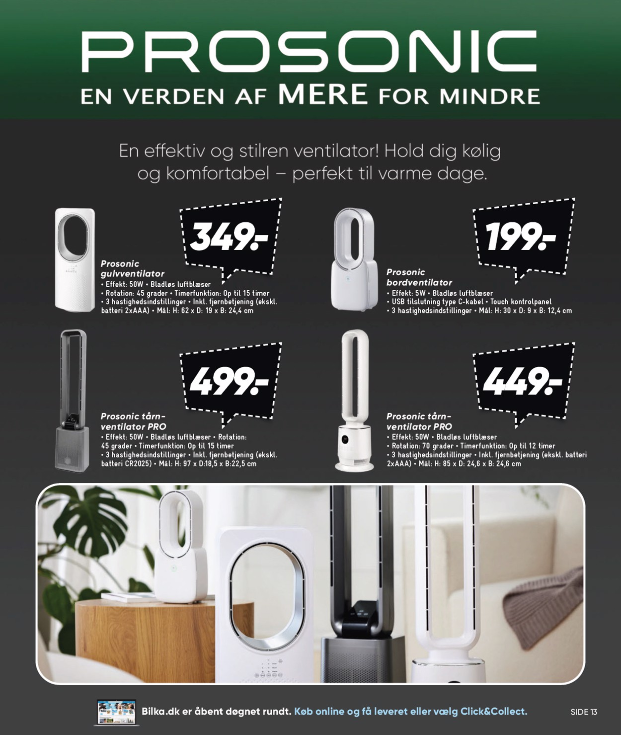 bilka - Bilka - Prosonic tilbudsavis gyldig fra 13.12. - 01.05. - page: 13