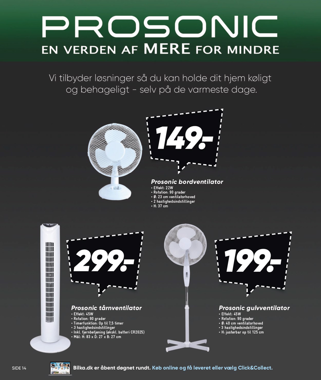 bilka - Bilka - Prosonic tilbudsavis gyldig fra 13.12. - 01.05. - page: 14