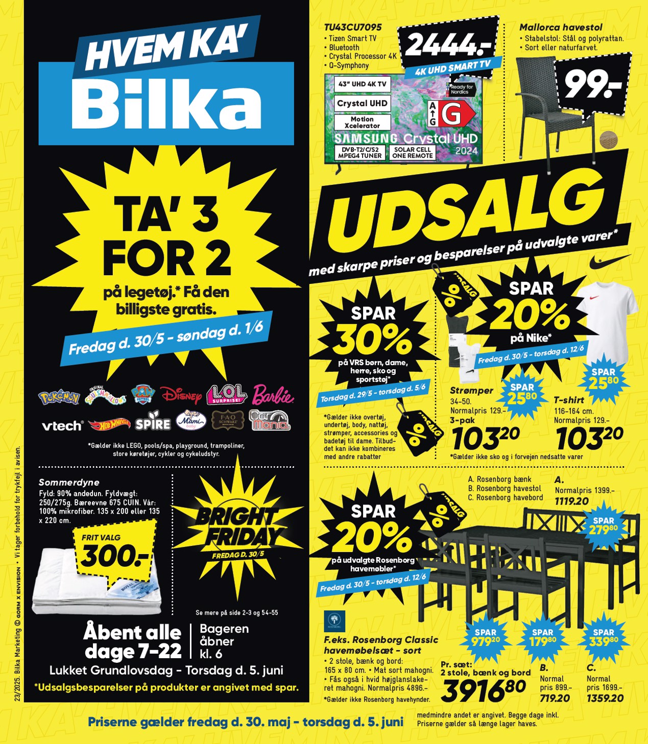bilka - Bilka - Nonfood tilbudsavis gyldig fra 30.05. - 05.06. - page: 1 bilka - Bilka - Nonfood tilbudsavis gyldig fra 30.05. - 05.06. - page: 1
