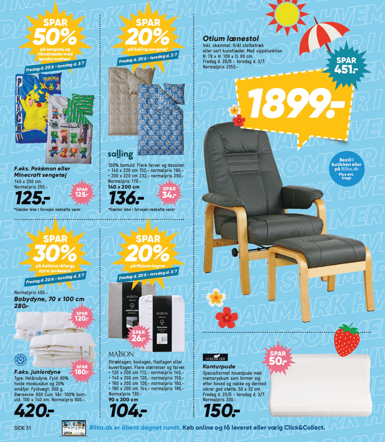 bilka - Bilka - Nonfood tilbudsavis gyldig fra 20.06. til 26.06. - page: 31 bilka - Bilka - Nonfood tilbudsavis gyldig fra 20.06. til 26.06. - page: 31