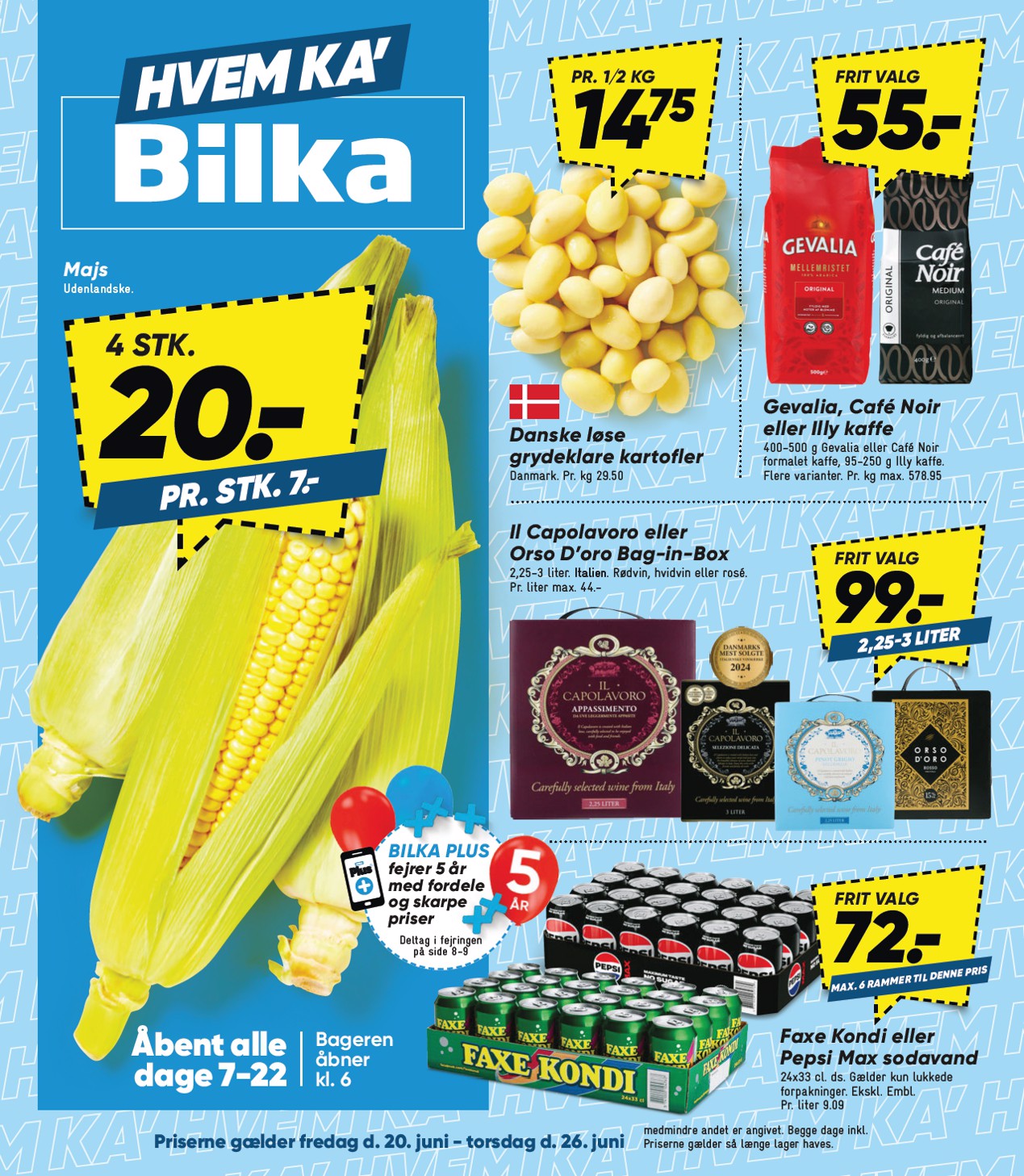 bilka - Bilka tilbudsavis gyldig fra 20.06. til 26.06. - page: 1 bilka - Bilka tilbudsavis gyldig fra 20.06. til 26.06. - page: 1