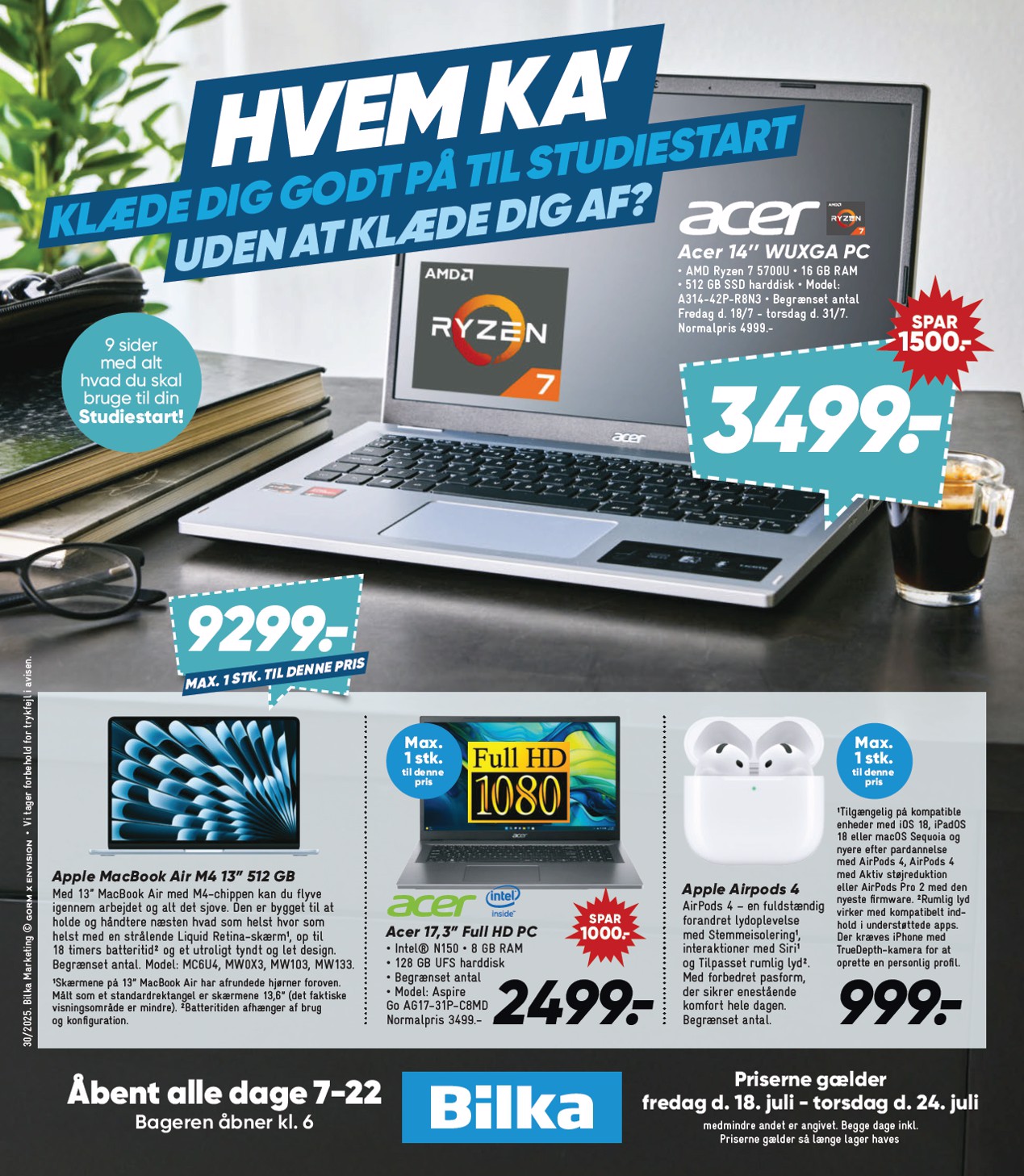 bilka - Bilka - Nonfood tilbudsavis gyldig fra 18.07. til 24.07.