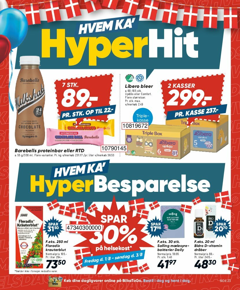 bilka - Bilka tilbudsavis gyldig fra 01.08. til 07.08. - page: 23 bilka - Bilka tilbudsavis gyldig fra 01.08. til 07.08. - page: 23
