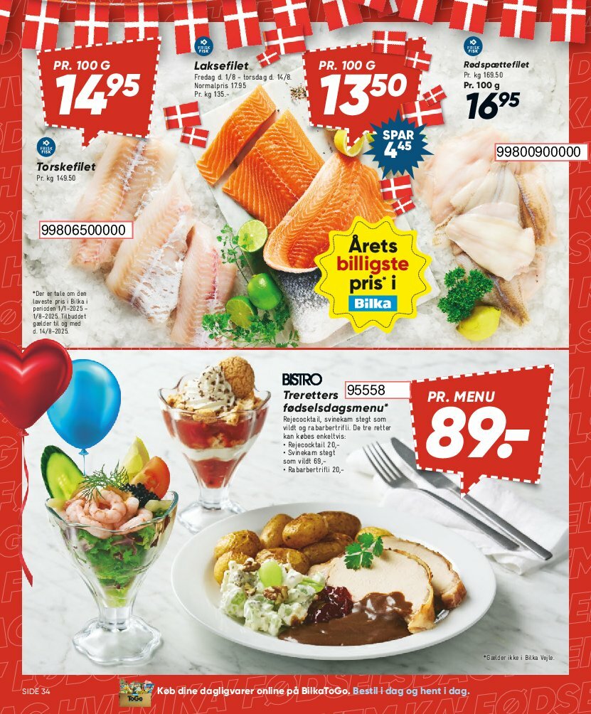 bilka - Bilka tilbudsavis gyldig fra 01.08. til 07.08. - page: 34 bilka - Bilka tilbudsavis gyldig fra 01.08. til 07.08. - page: 34