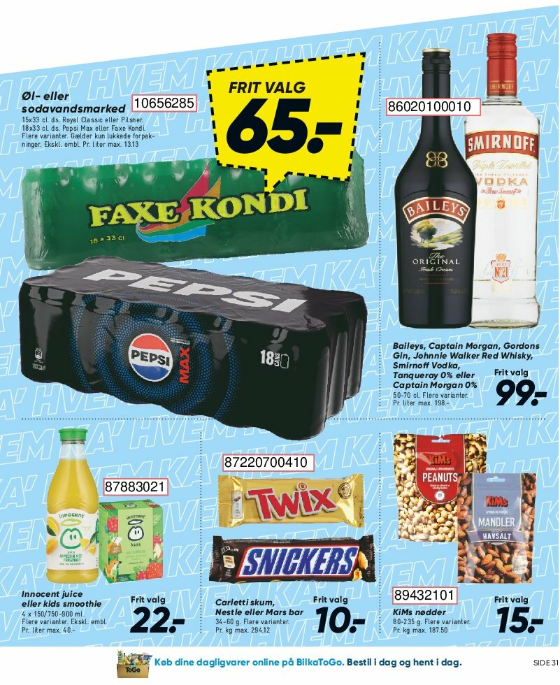 bilka - Bilka tilbudsavis gyldig fra 01.08. til 07.08. - page: 31 bilka - Bilka tilbudsavis gyldig fra 01.08. til 07.08. - page: 31