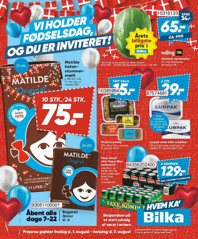 bilka - Bilka tilbudsavis gyldig fra 01.08. til 07.08.
