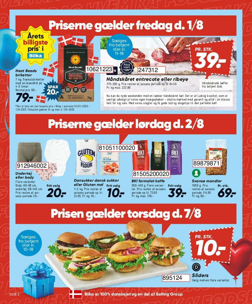 bilka - Bilka tilbudsavis gyldig fra 01.08. til 07.08. - page: 2 bilka - Bilka tilbudsavis gyldig fra 01.08. til 07.08. - page: 2