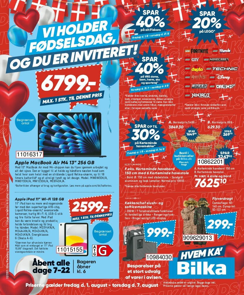 bilka - Bilka - Nonfood tilbudsavis gyldig fra 01.08. til 07.08.