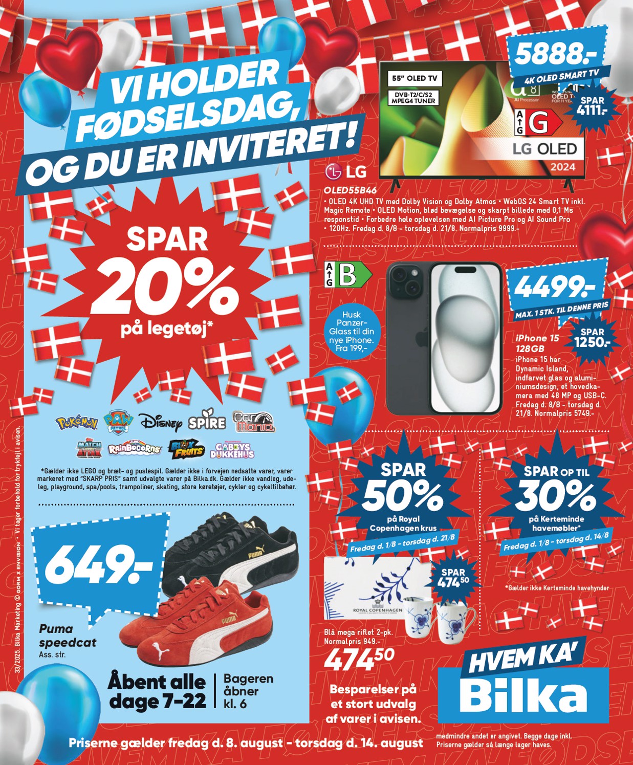 bilka - Bilka - Nonfood tilbudsavis gyldig fra 08.08. til 14.08.