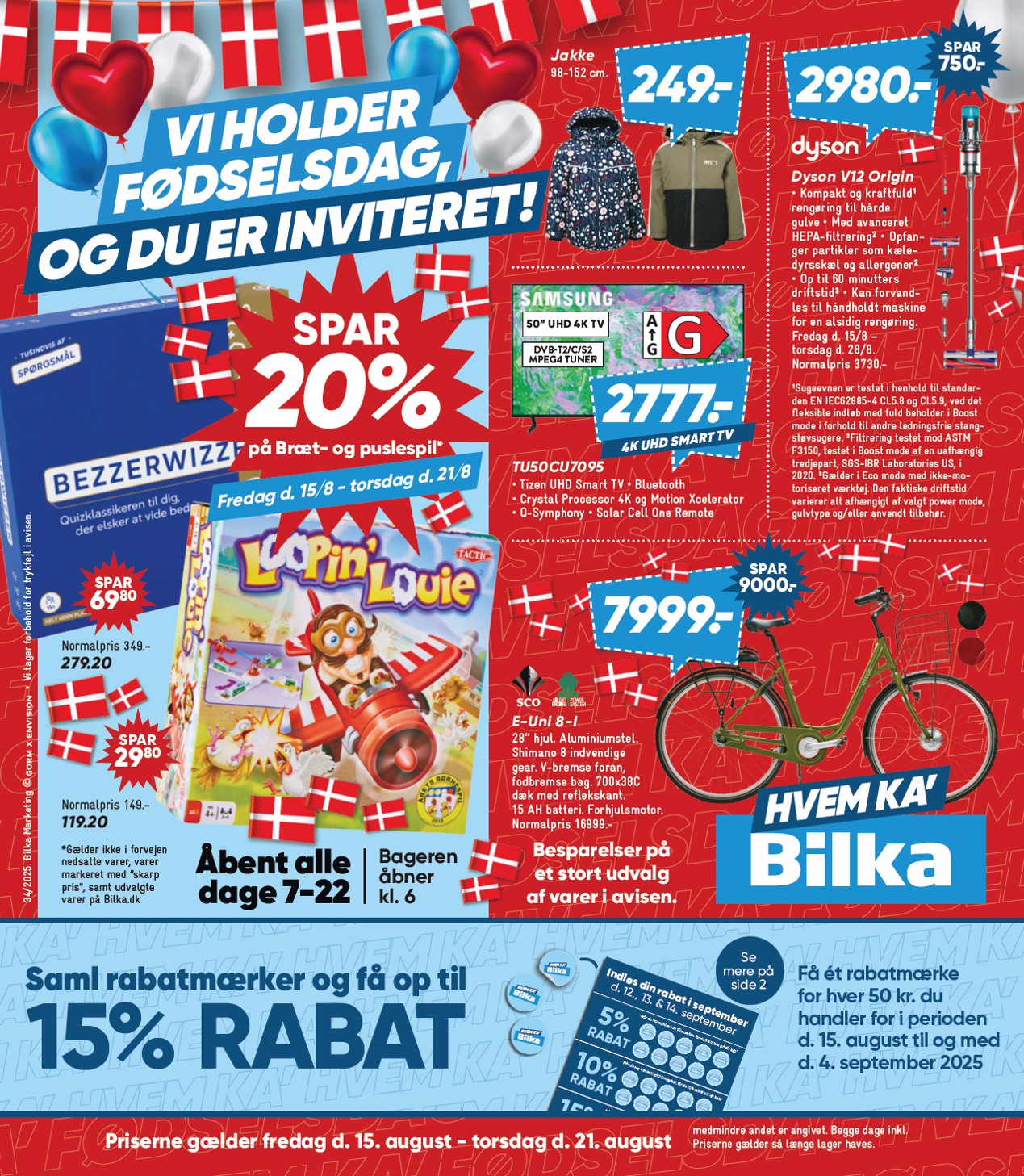 bilka - Bilka - Nonfood tilbudsavis gyldig fra 15.08. til 21.08. - page: 1 bilka - Bilka - Nonfood tilbudsavis gyldig fra 15.08. til 21.08. - page: 1