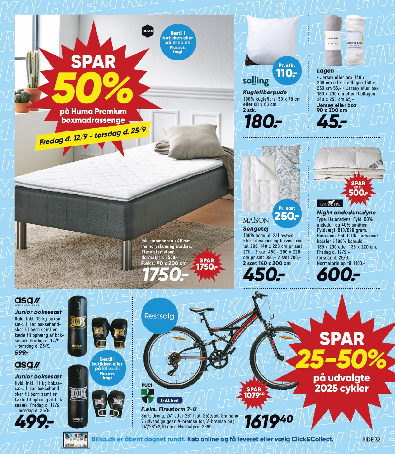 bilka - Bilka - Nonfood tilbudsavis gyldig fra 12.09. til 18.09. - page: 32 bilka - Bilka - Nonfood tilbudsavis gyldig fra 12.09. til 18.09. - page: 32