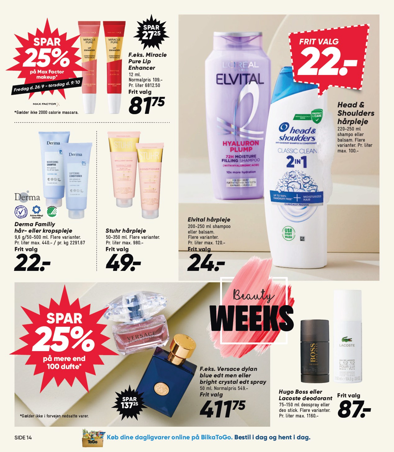 bilka - Bilka tilbudsavis gyldig fra 26.09. til 02.10. - page: 14 bilka - Bilka tilbudsavis gyldig fra 26.09. til 02.10. - page: 14