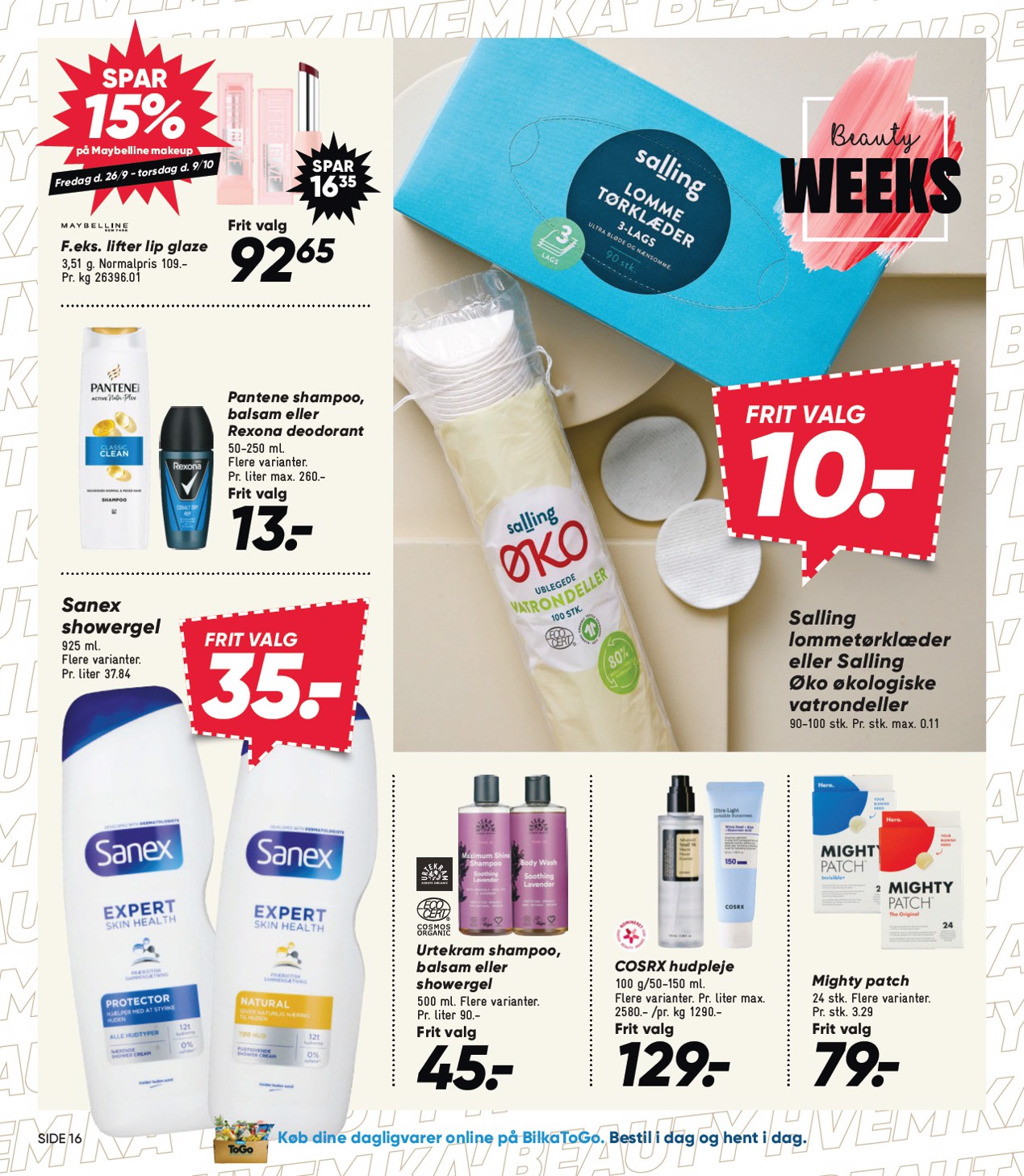 bilka - Bilka tilbudsavis gyldig fra 26.09. til 02.10. - page: 16 bilka - Bilka tilbudsavis gyldig fra 26.09. til 02.10. - page: 16