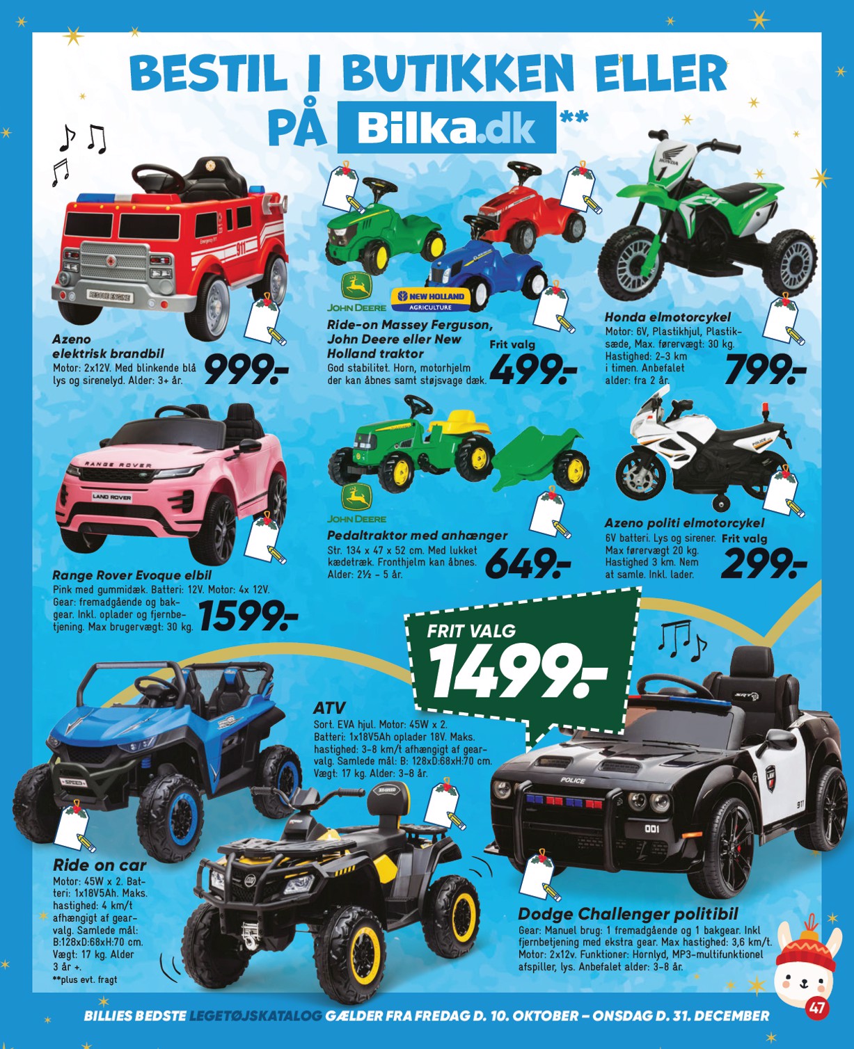 bilka - Bilka - Legetøjs katalog tilbudsavis gyldig fra 10.10. til 31.10. - page: 47 bilka - Bilka - Legetøjs katalog tilbudsavis gyldig fra 10.10. til 31.10. - page: 47