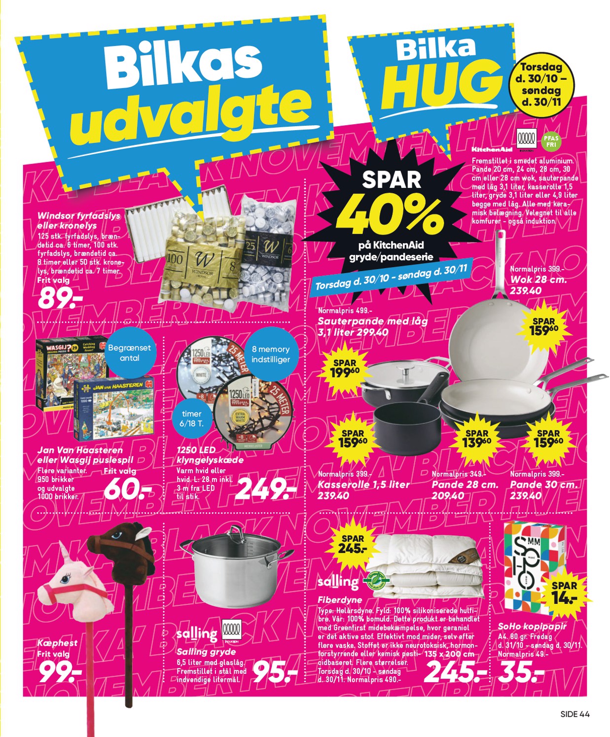 bilka - Bilka - Nonfood tilbudsavis gyldig fra 31.10. til 06.11. - page: 43 bilka - Bilka - Nonfood tilbudsavis gyldig fra 31.10. til 06.11. - page: 43