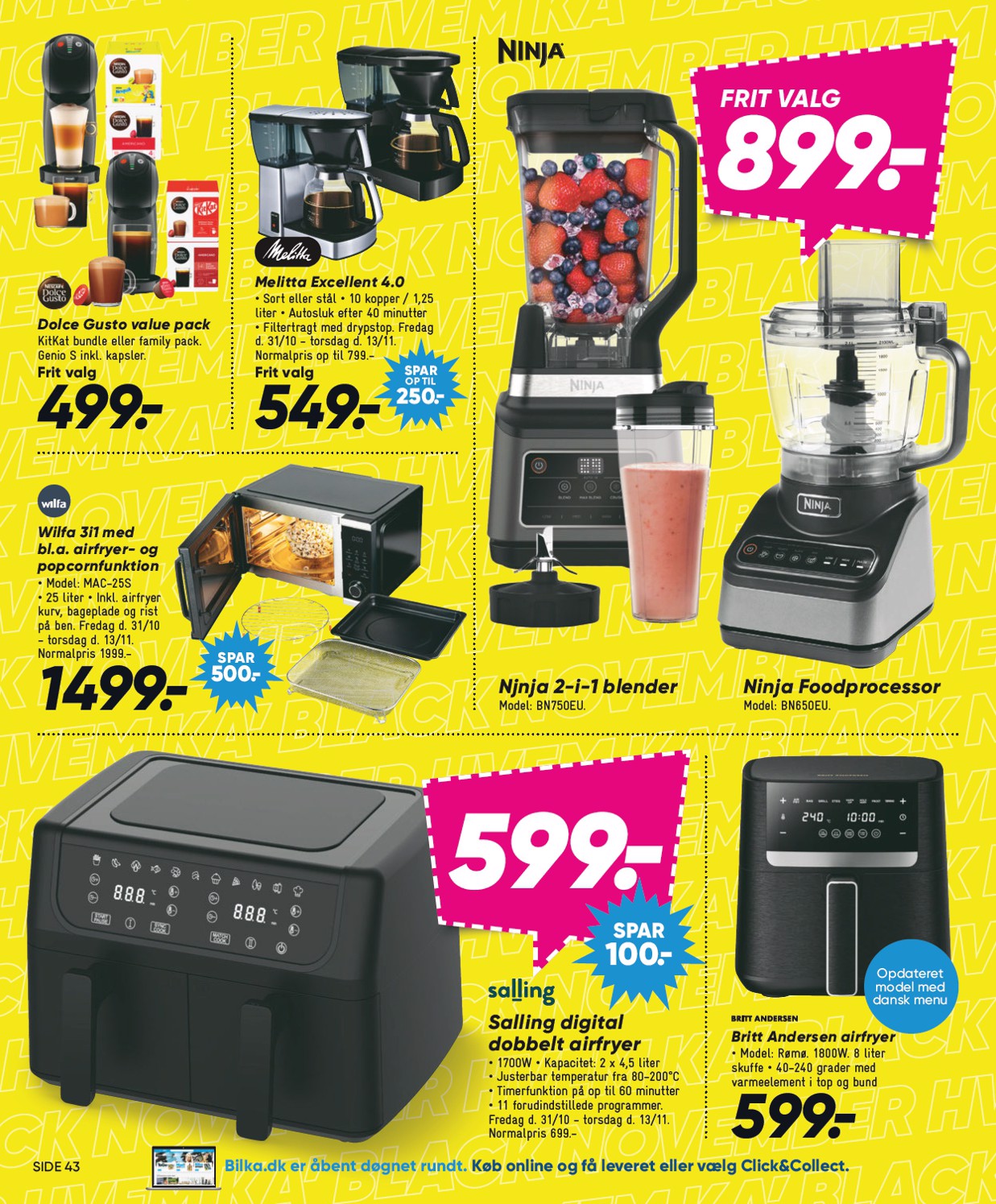 bilka - Bilka - Nonfood tilbudsavis gyldig fra 31.10. til 06.11. - page: 46 bilka - Bilka - Nonfood tilbudsavis gyldig fra 31.10. til 06.11. - page: 46