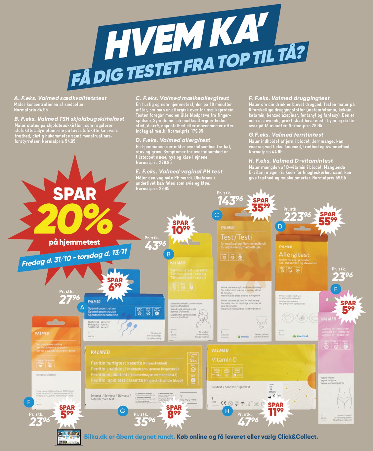 bilka - Bilka tilbudsavis gyldig fra 31.10. til 06.11. - page: 50 bilka - Bilka tilbudsavis gyldig fra 31.10. til 06.11. - page: 50