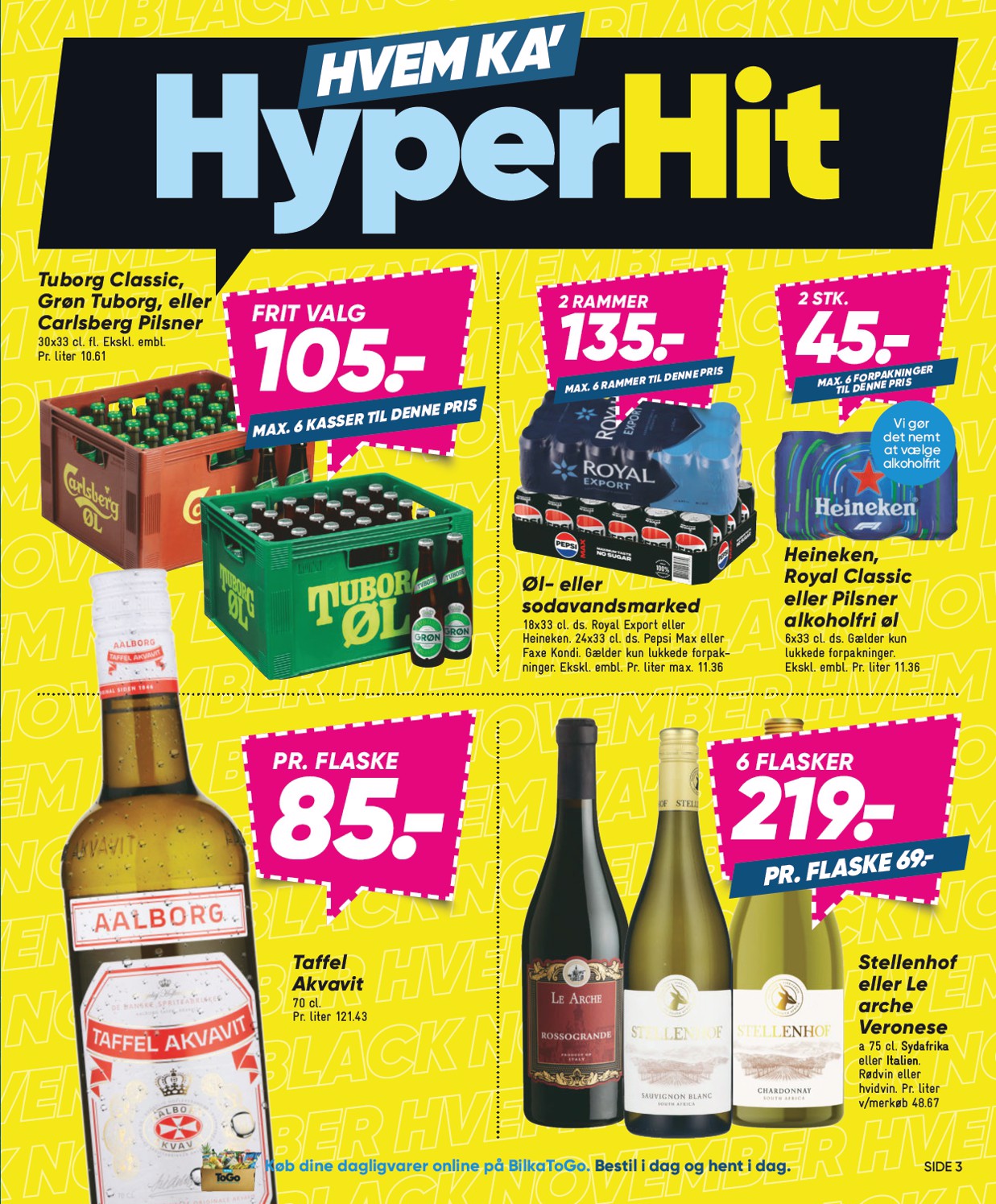 bilka - Bilka tilbudsavis gyldig fra 31.10. til 06.11. - page: 3 bilka - Bilka tilbudsavis gyldig fra 31.10. til 06.11. - page: 3