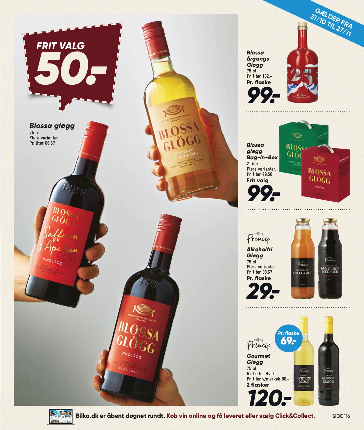 bilka - Bilka - Julen tilbudsavis gyldig fra 31.10. til 30.11. - page: 116